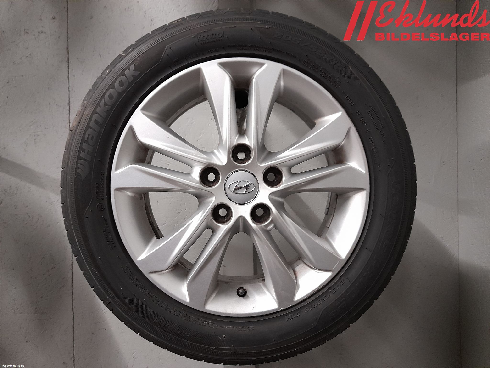 Hyundai i30 GD 13-17 Sommardäck Alumfälg 4St