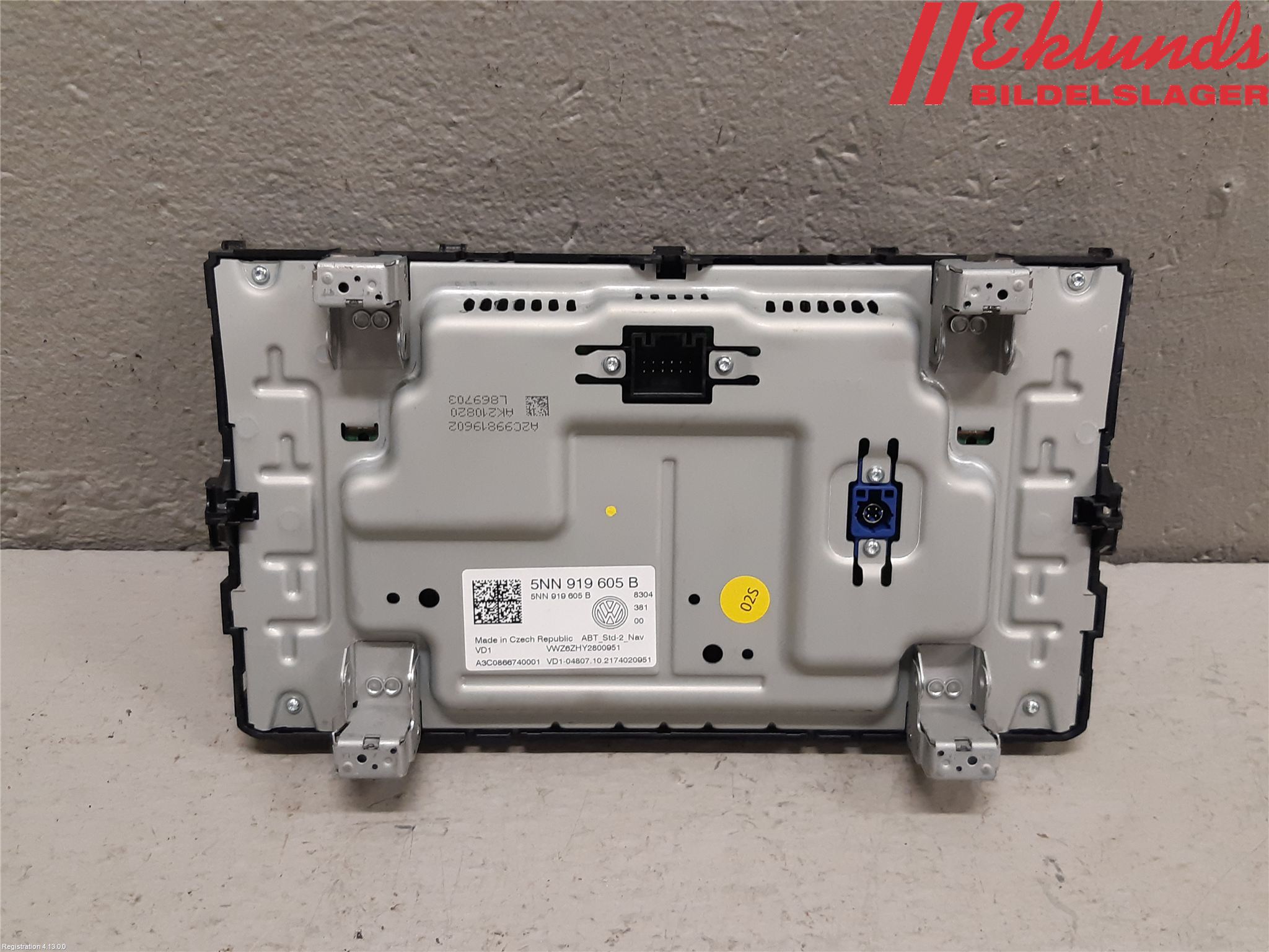 Volkswagen VW T-ROC 18- Cd Radio - Multimediapanel