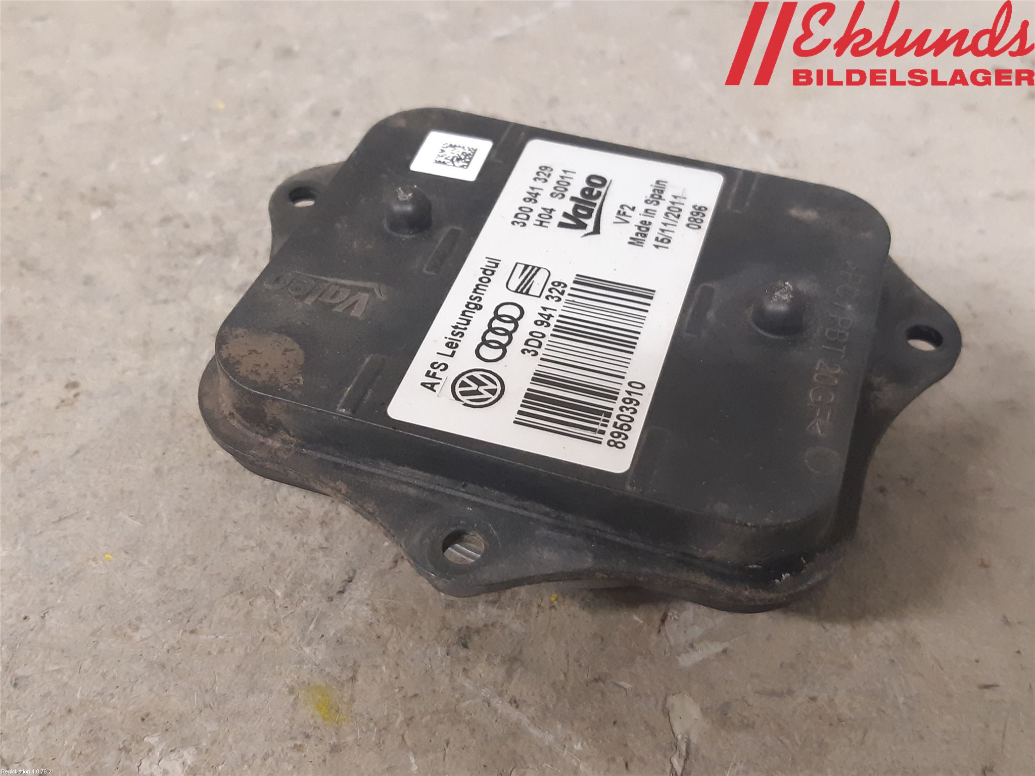 Volkswagen VW PASSAT 11-14 Styrenhet Strålkastare
