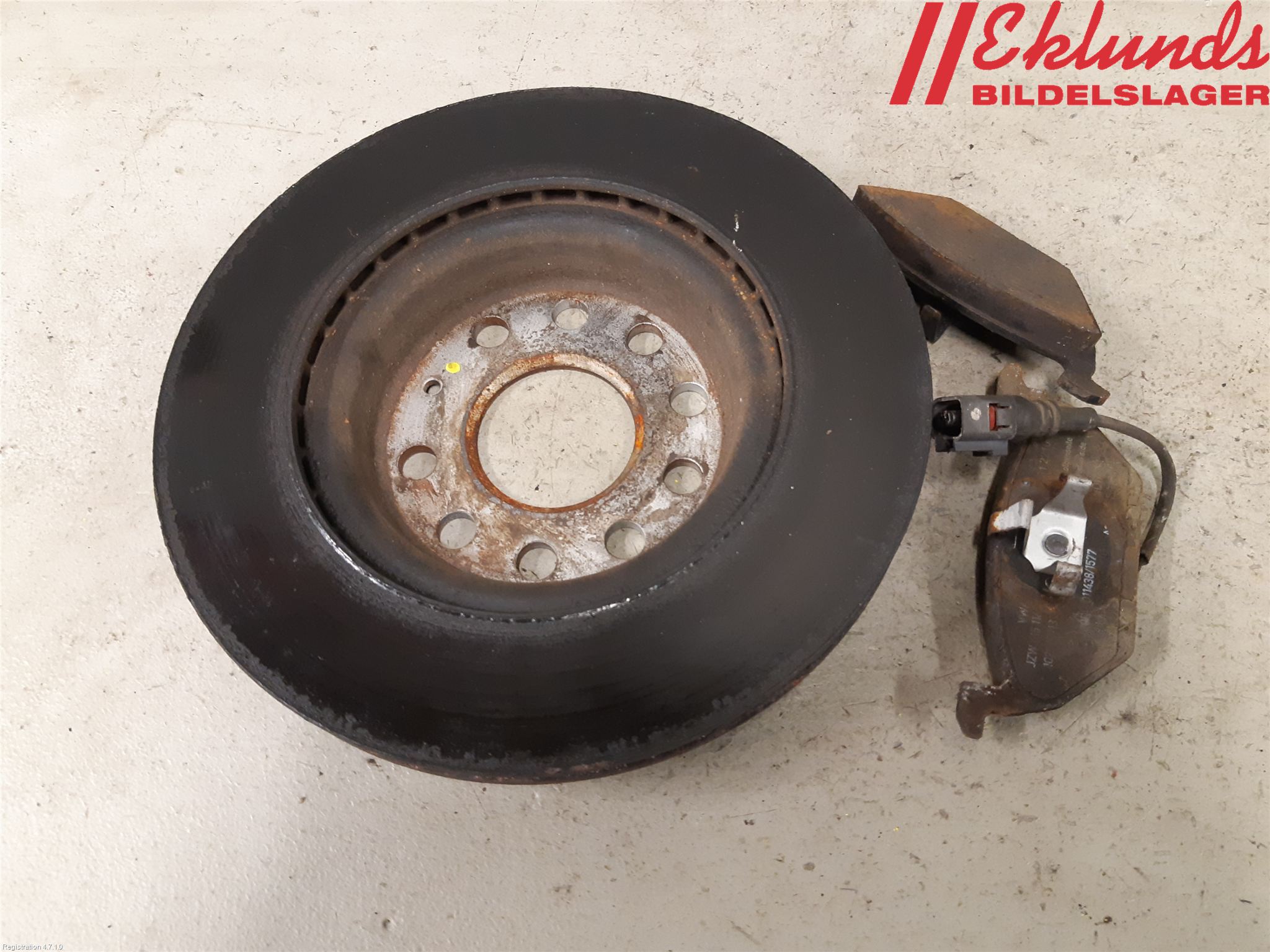 Skoda OCTAVIA (1Z) 05-13 Bromsskiva Fram