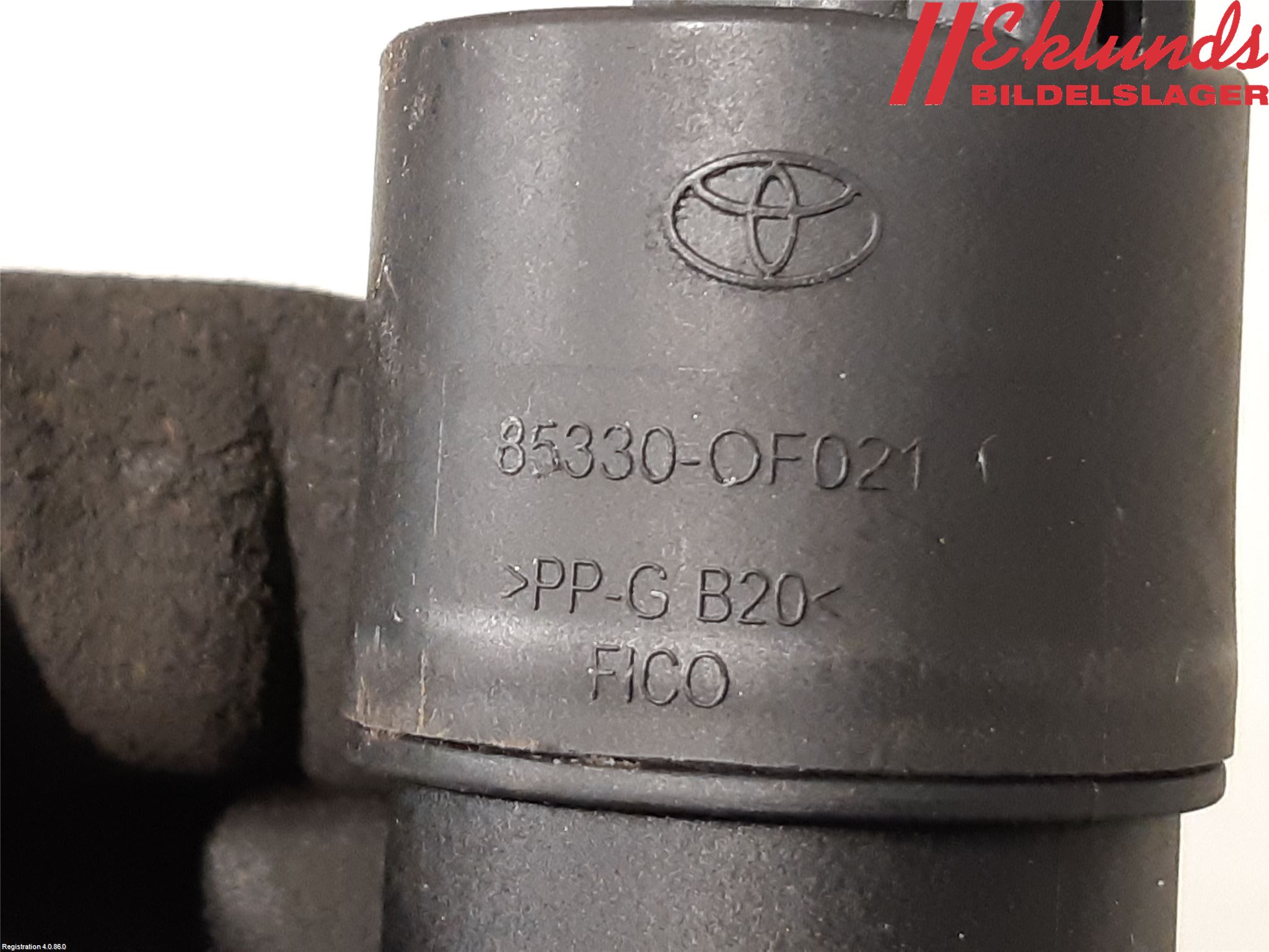 Toyota YARIS XP130 15-20 Spolarpump Baklucka