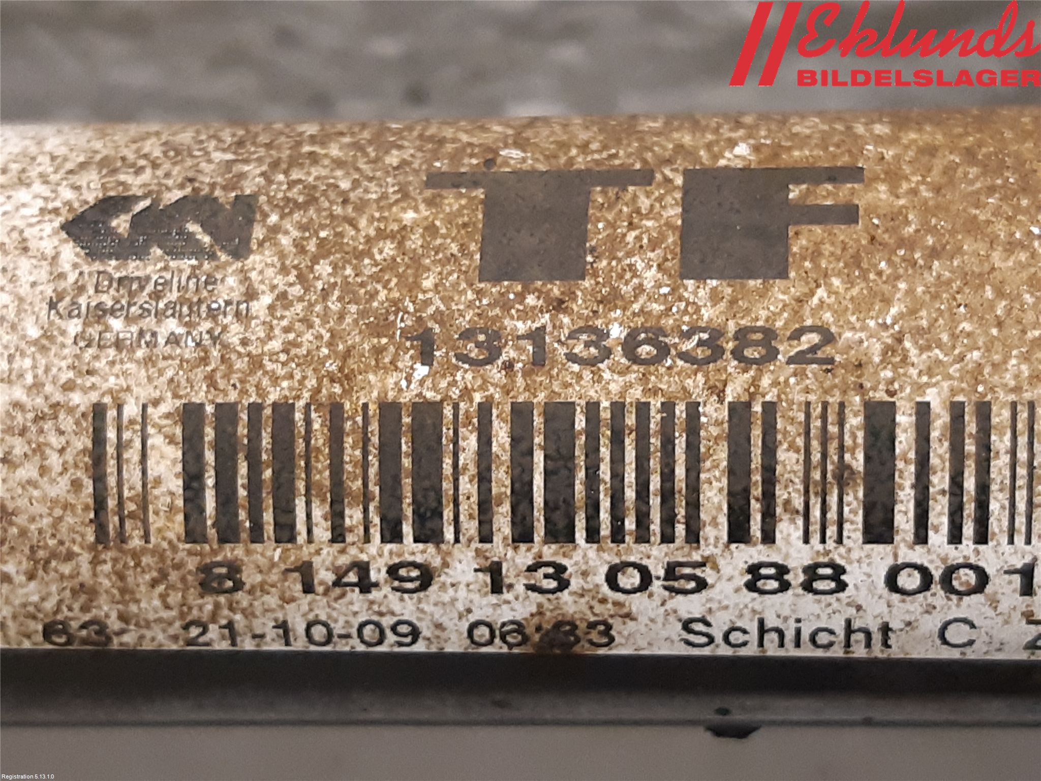 Opel ZAFIRA B 06-14 Drivaxel Fram Vänster