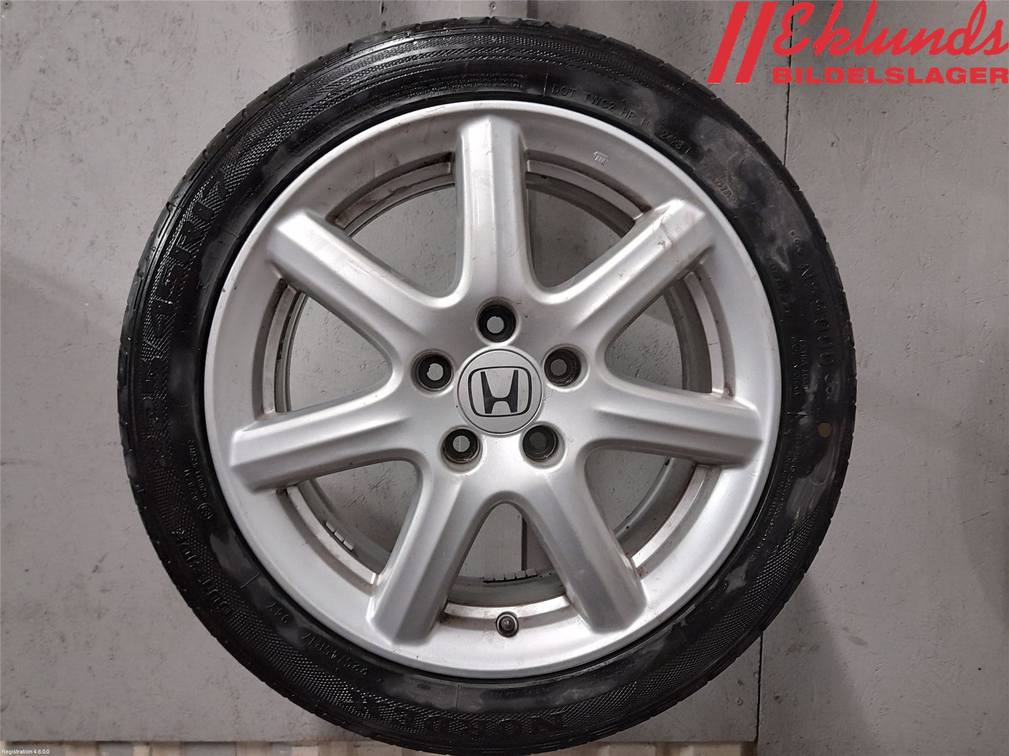 Honda CIVIC 06-11 Sommardäck Alumfälg 4St