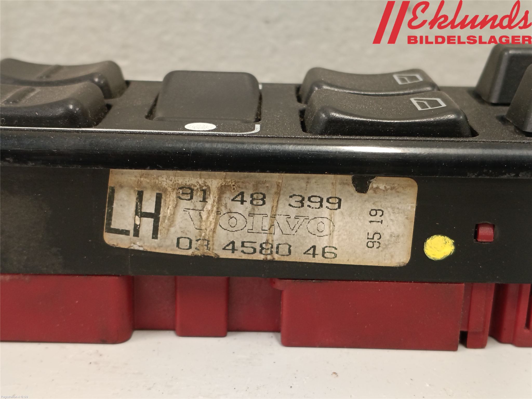 Volvo 940 91-98 Strömställare Elhiss