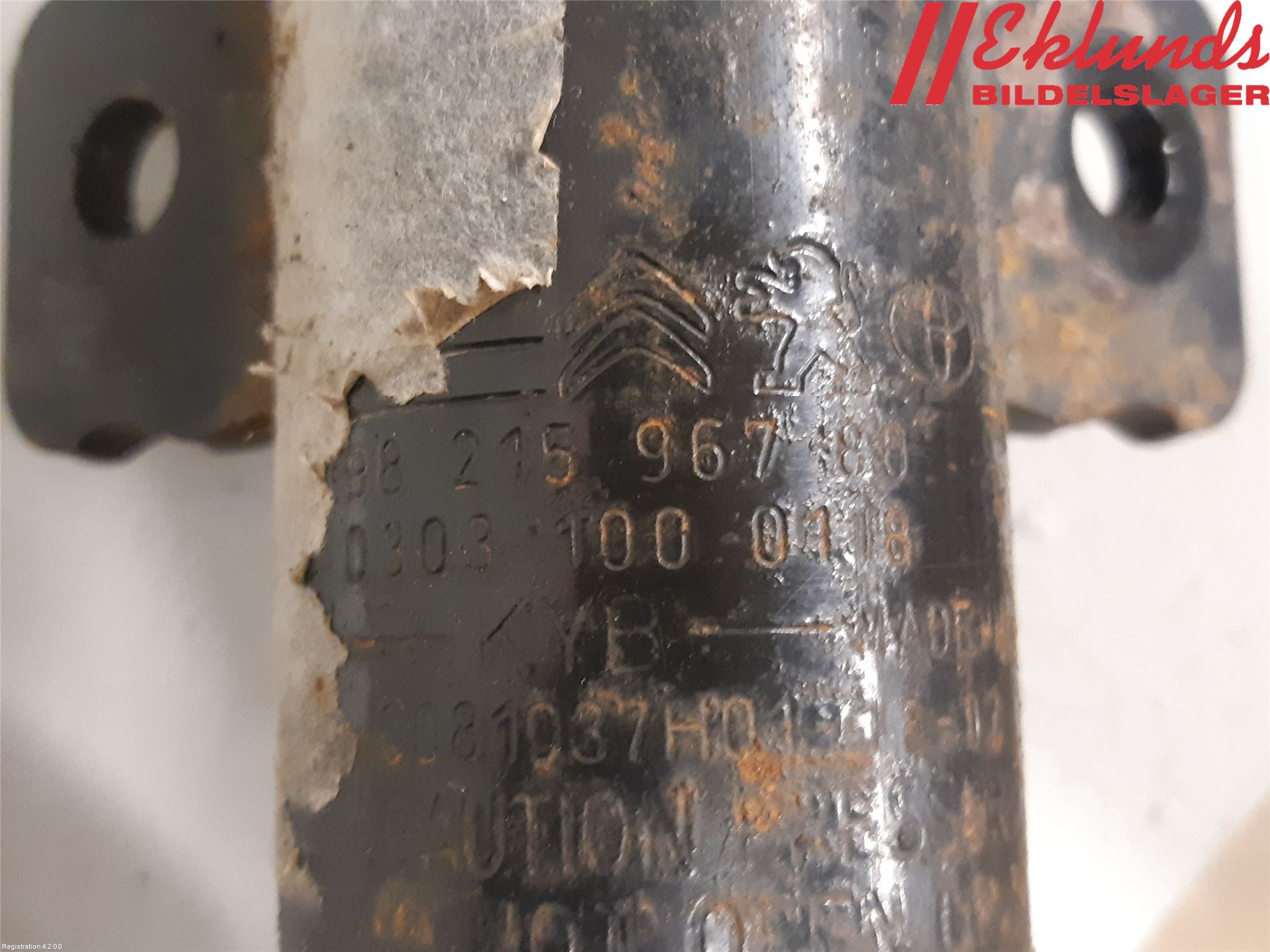 Citroen JUMPY/E-JUMPY 16- Fjäderben Fram Vänster