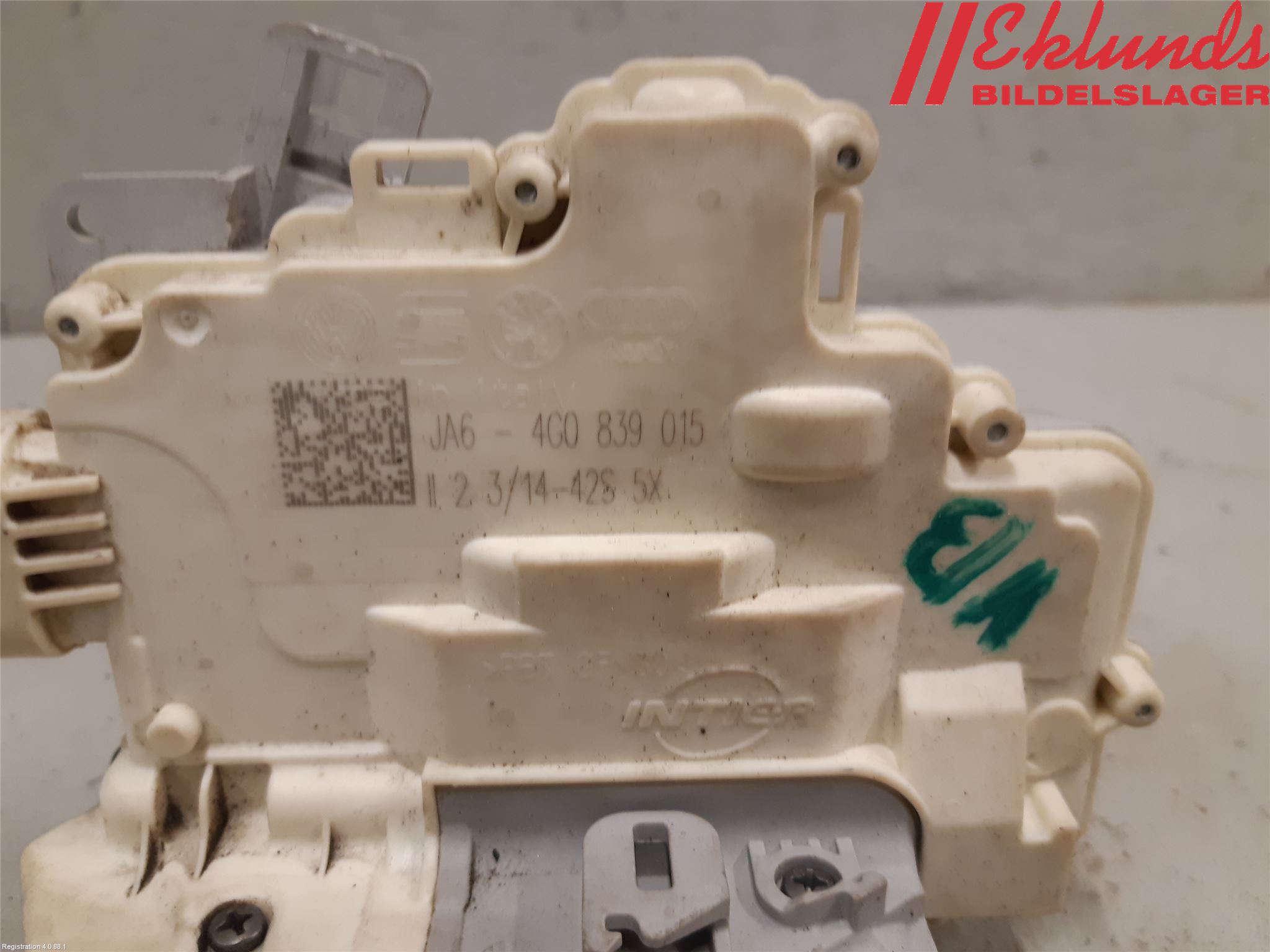 Audi A6/S6 4G 11-18 Låskista-Dörrlås