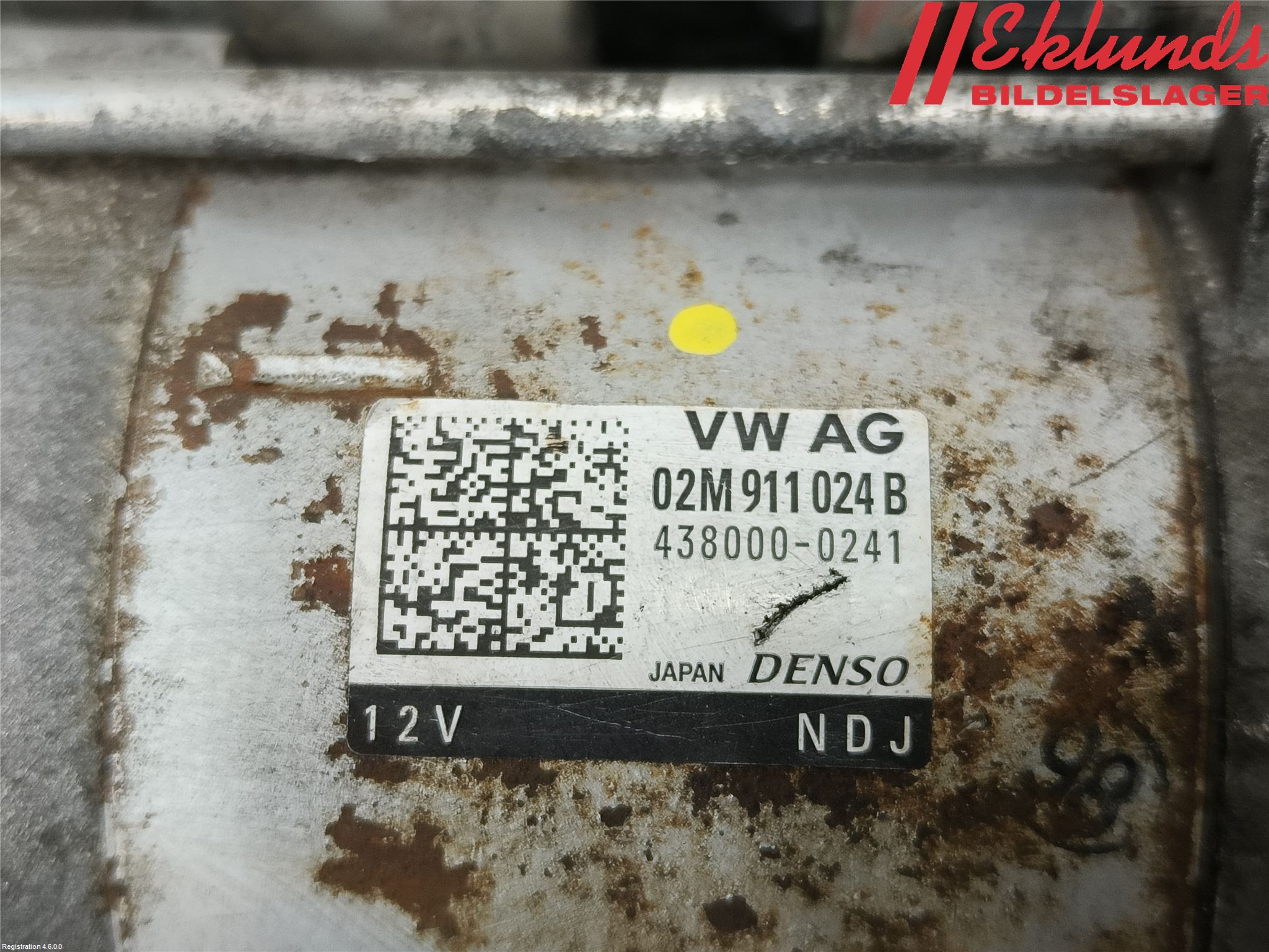 Audi A3/S3 8V 13-20 Startmotor Diesel