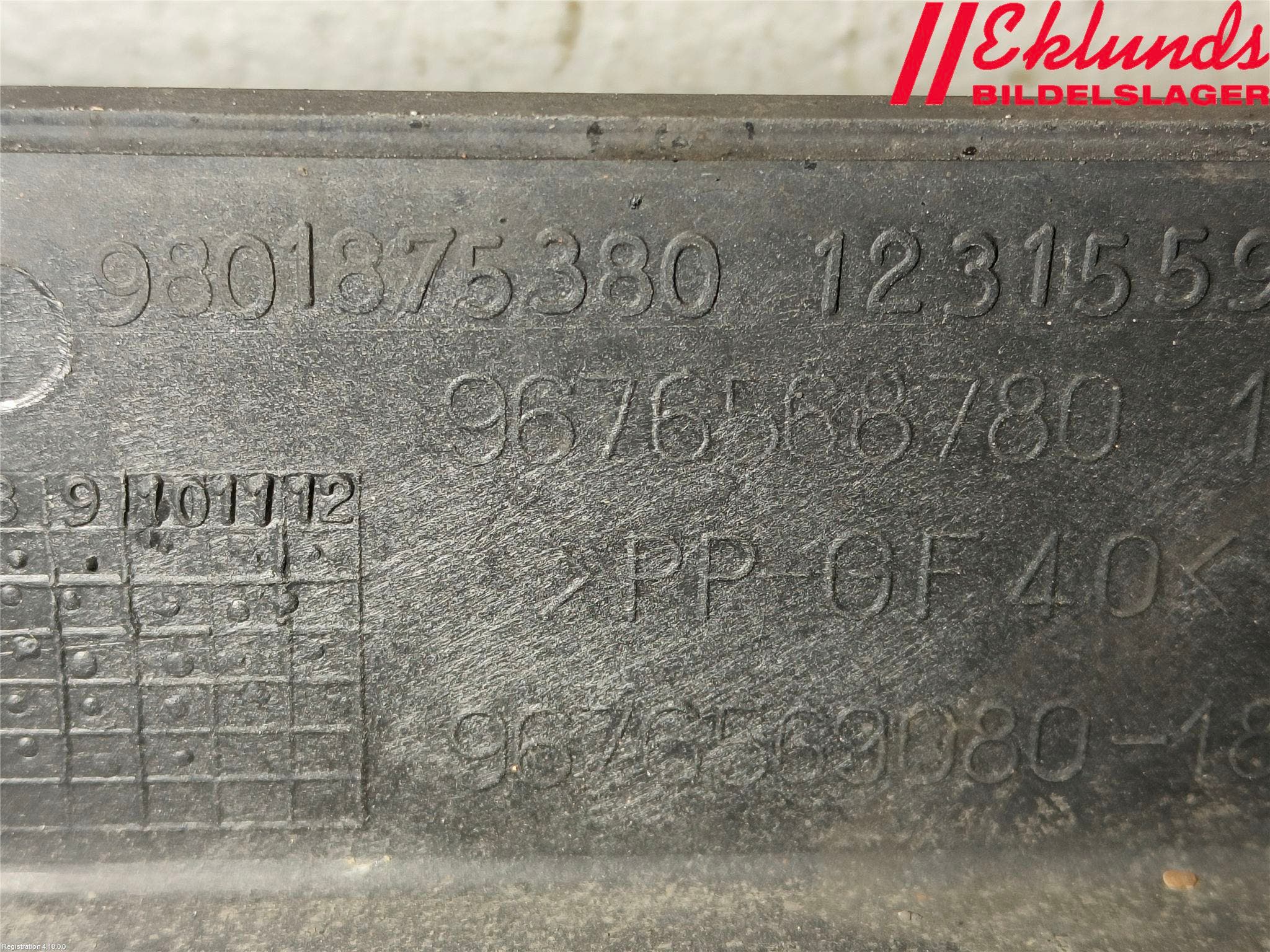 Citroen C4 II 11-18 Kylfläkt El