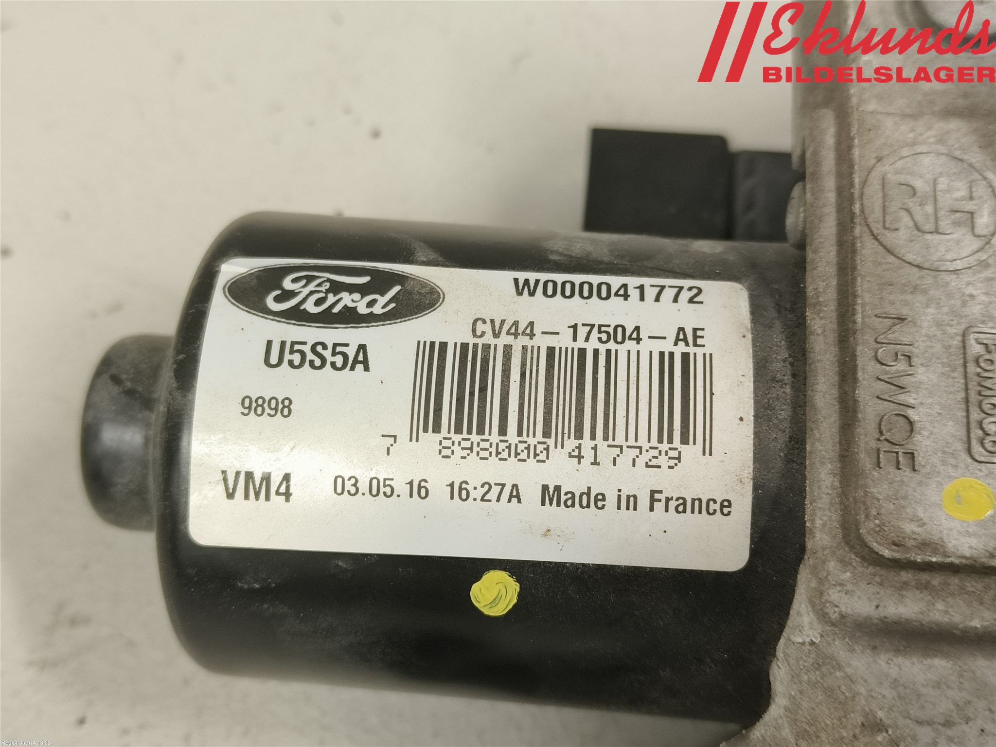 Ford KUGA 13-16 Torkarmotor Vindruta