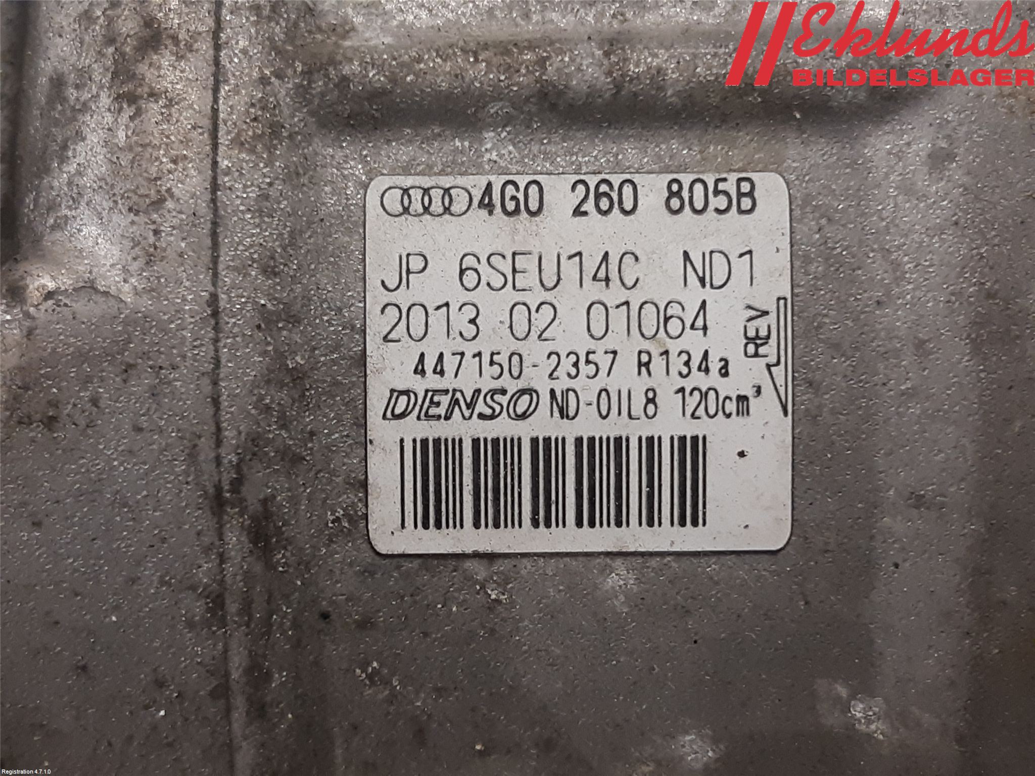 Audi A6/S6 4G 11-18 Ac Kompressor