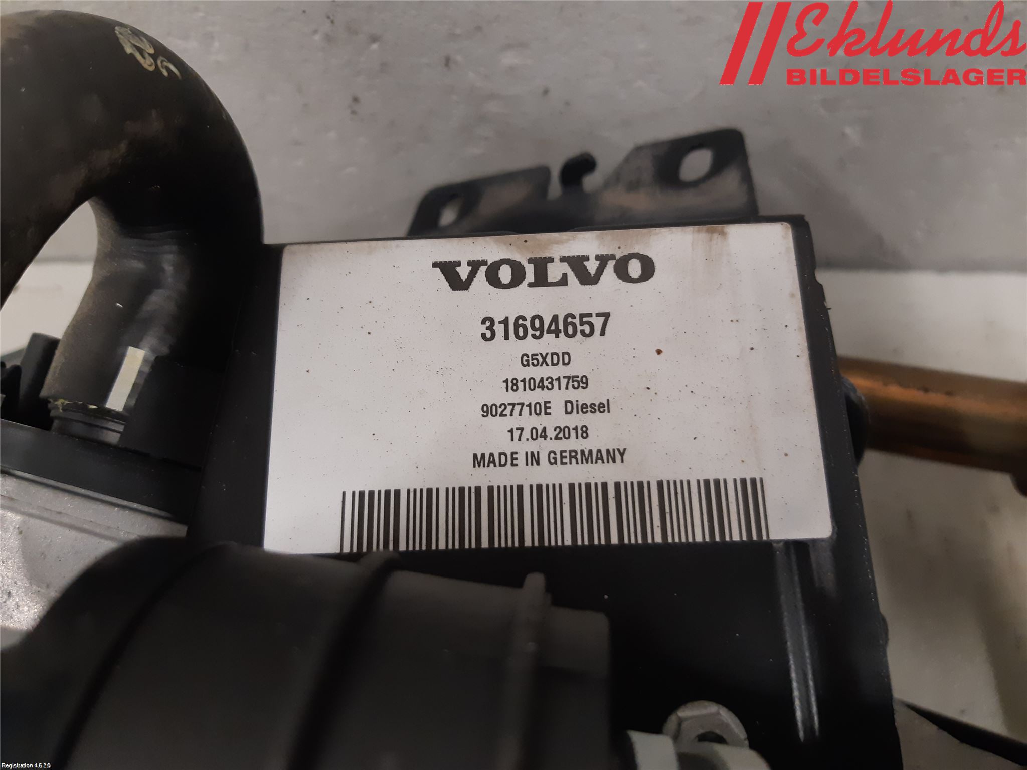 Volvo V90 CROSS COUNTRY 17->> Dieselvärmare