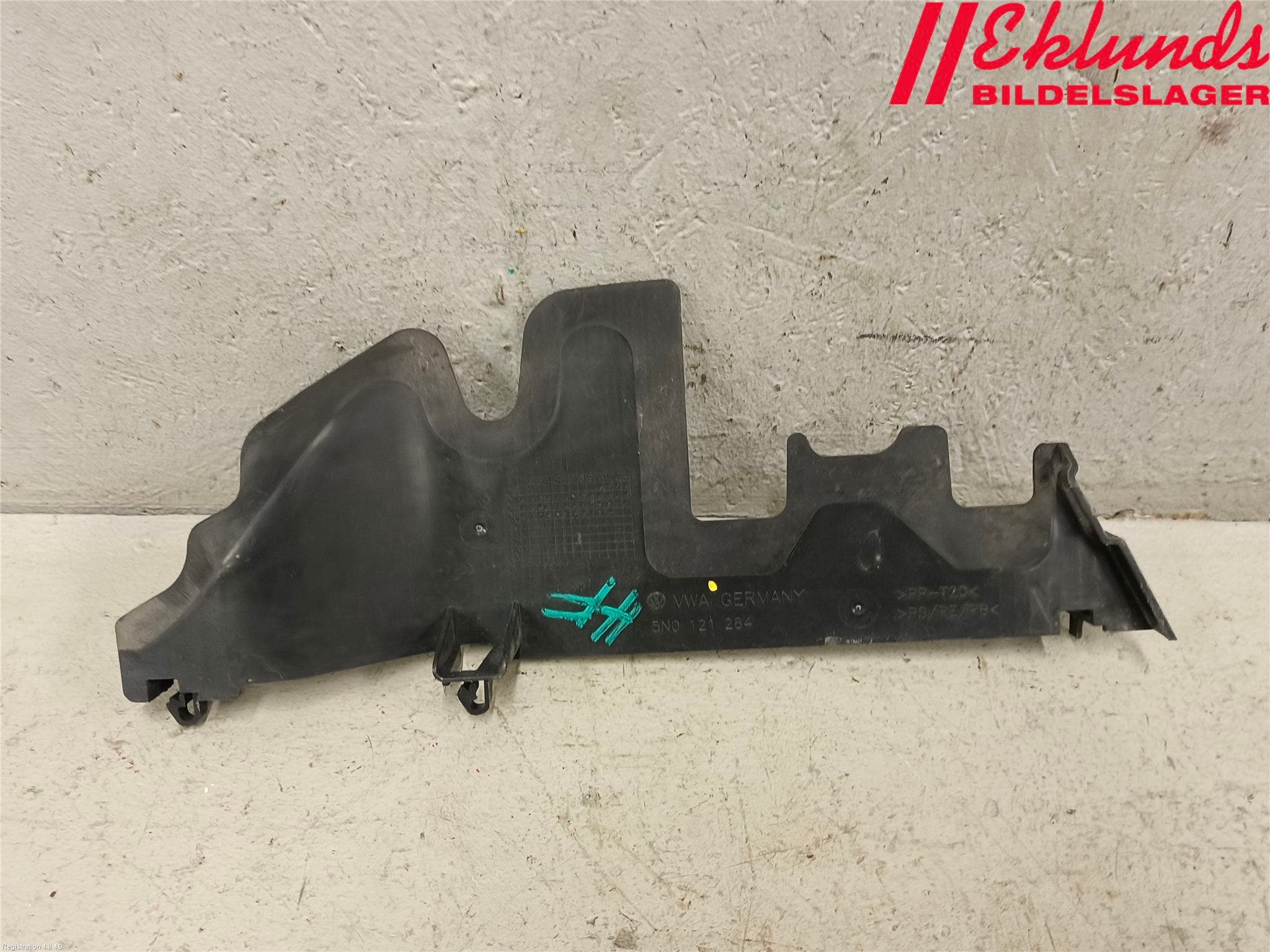 Volkswagen VW TIGUAN 07-16 Deflektor Plåt-Plast Kylning