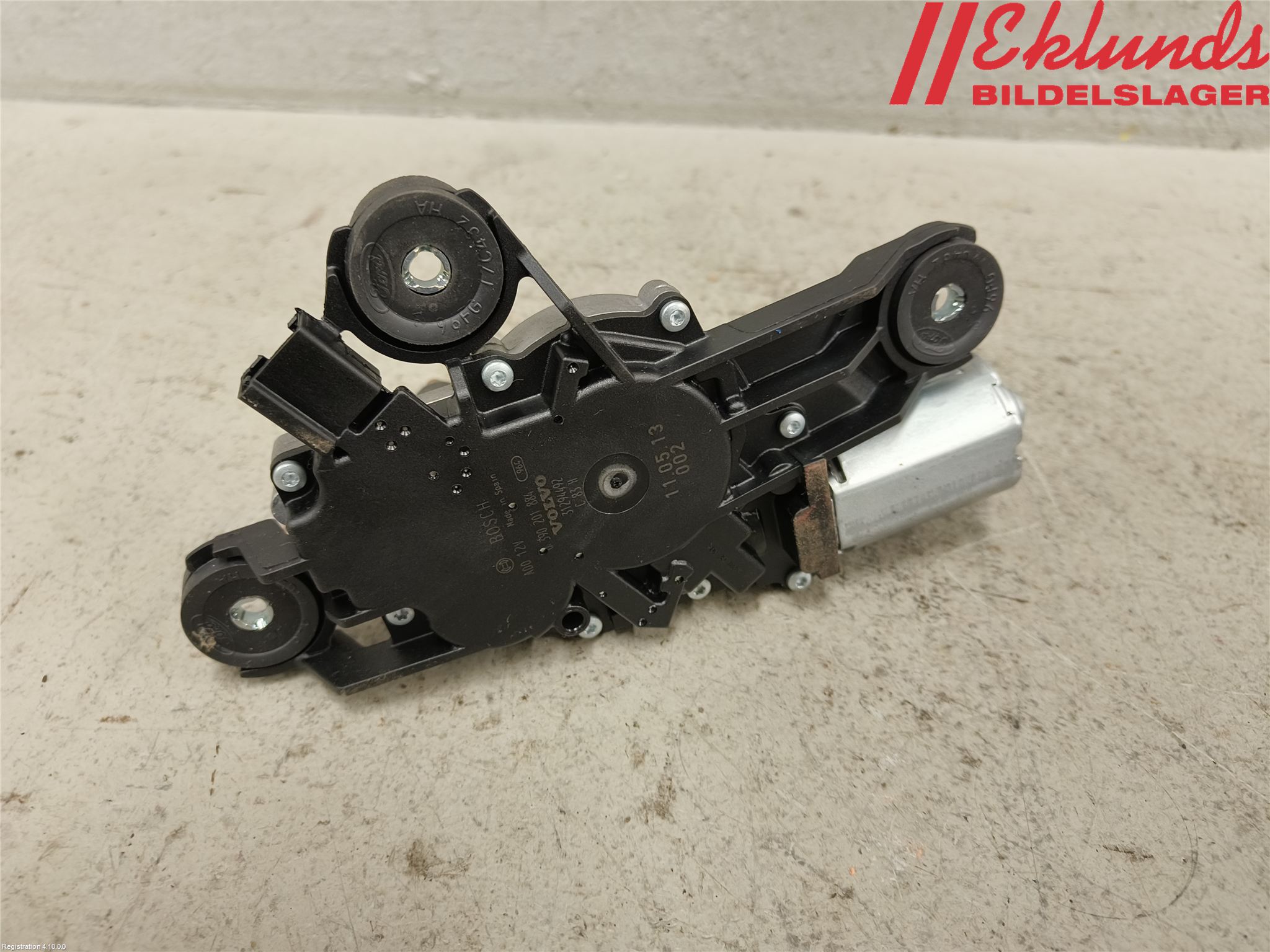 Volvo V60 11-13 Torkarmotor Baklucka