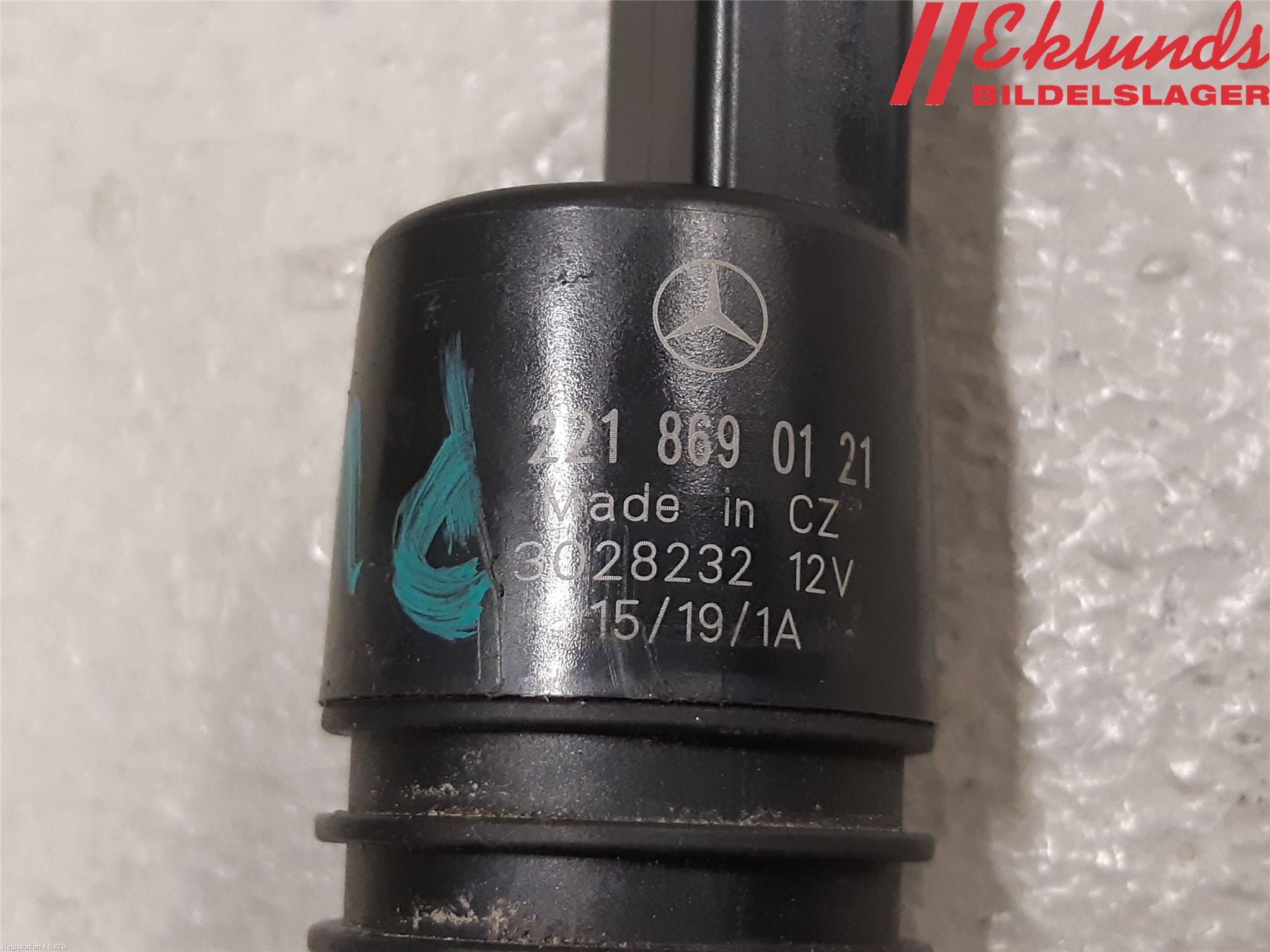 Mercedes-Benz MB SPRINTER (W907/W910) 19- Spolarpump Vindruta