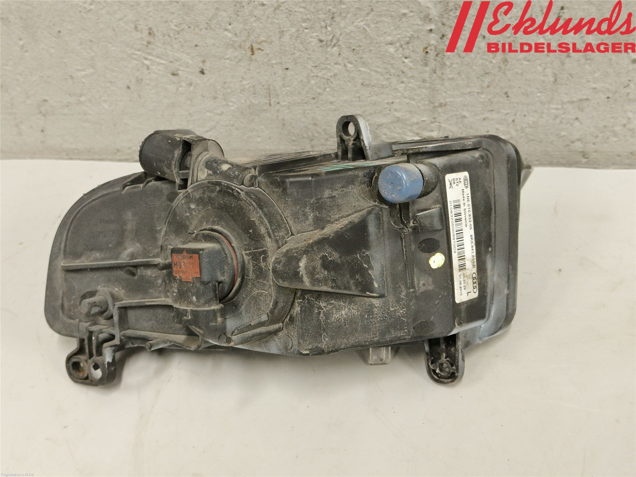 Audi A4 12-15 Dimljus-Varselljus Fram