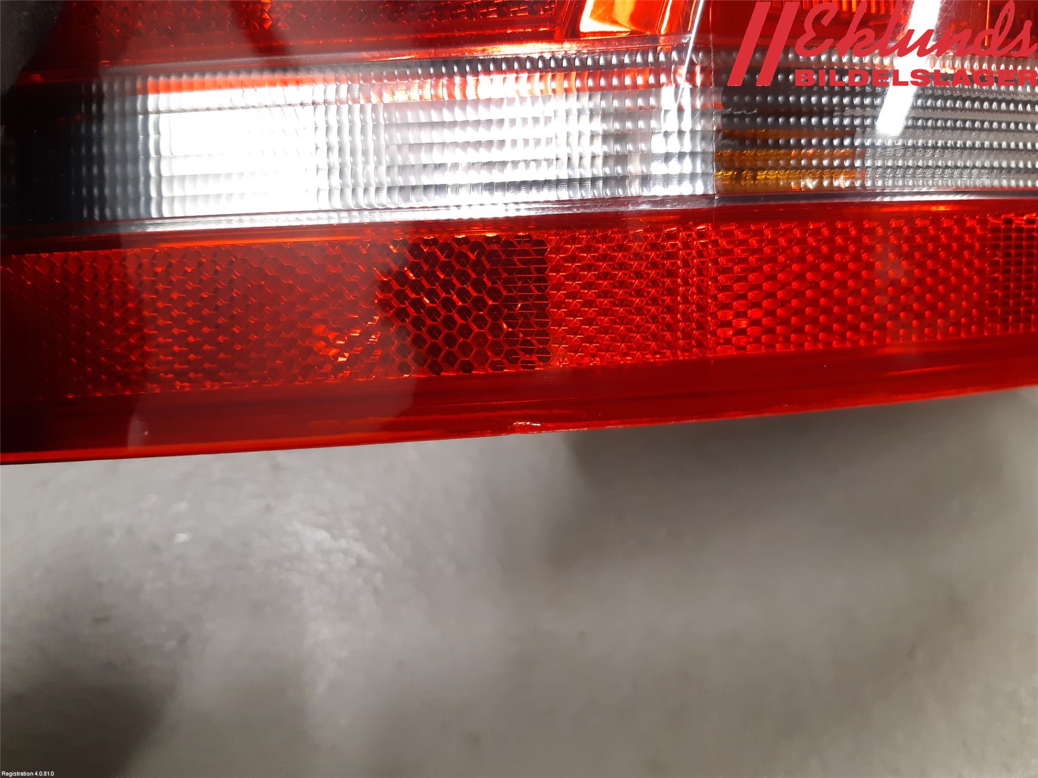 Volkswagen VW PASSAT 11-14 Bakljus Vänster