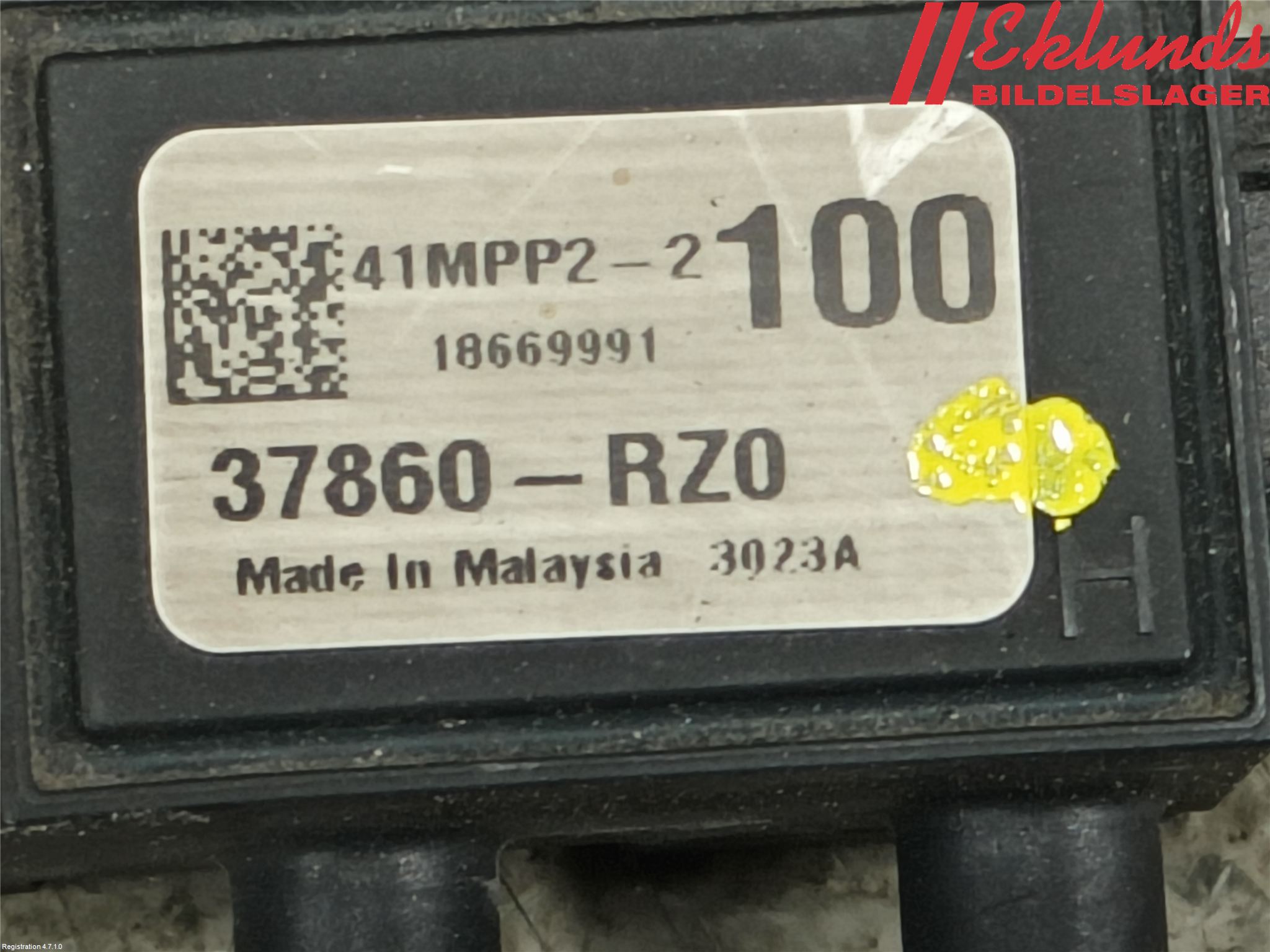 Honda CIVIC 12-16 Givare Temp-Tryck Avgas