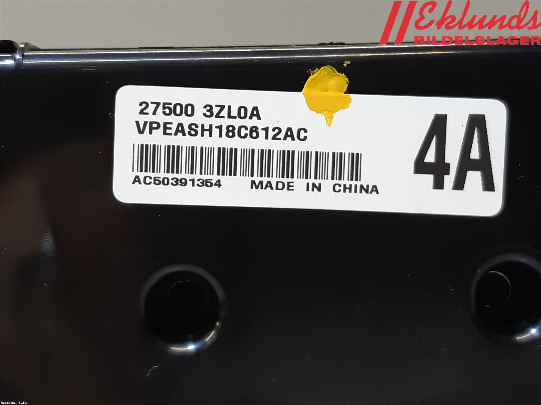 Nissan PULSAR Ac Styrenhet Ac Manöveren