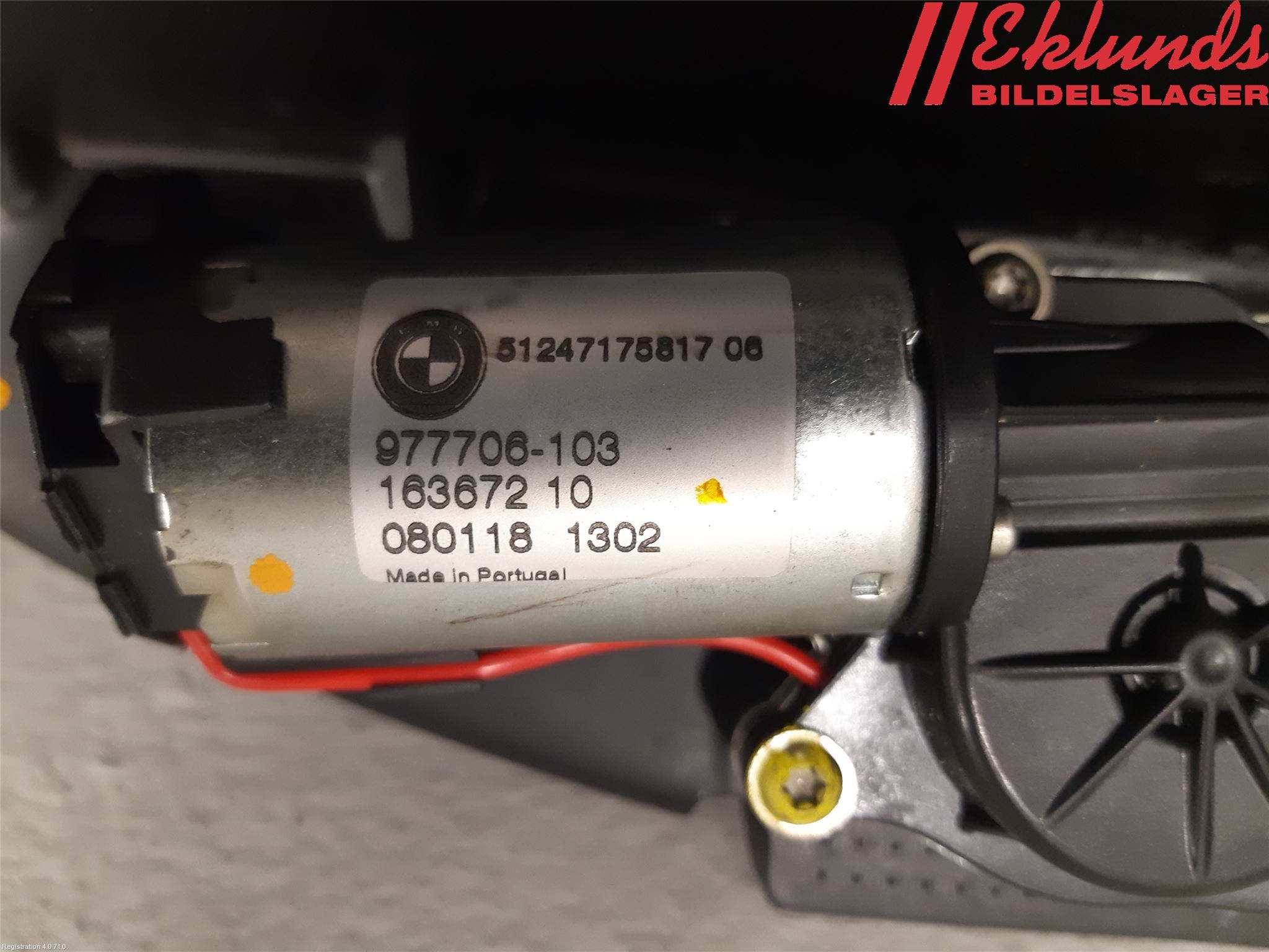 BMW X5 E70 07-13 Centrallåsmot Baklucka