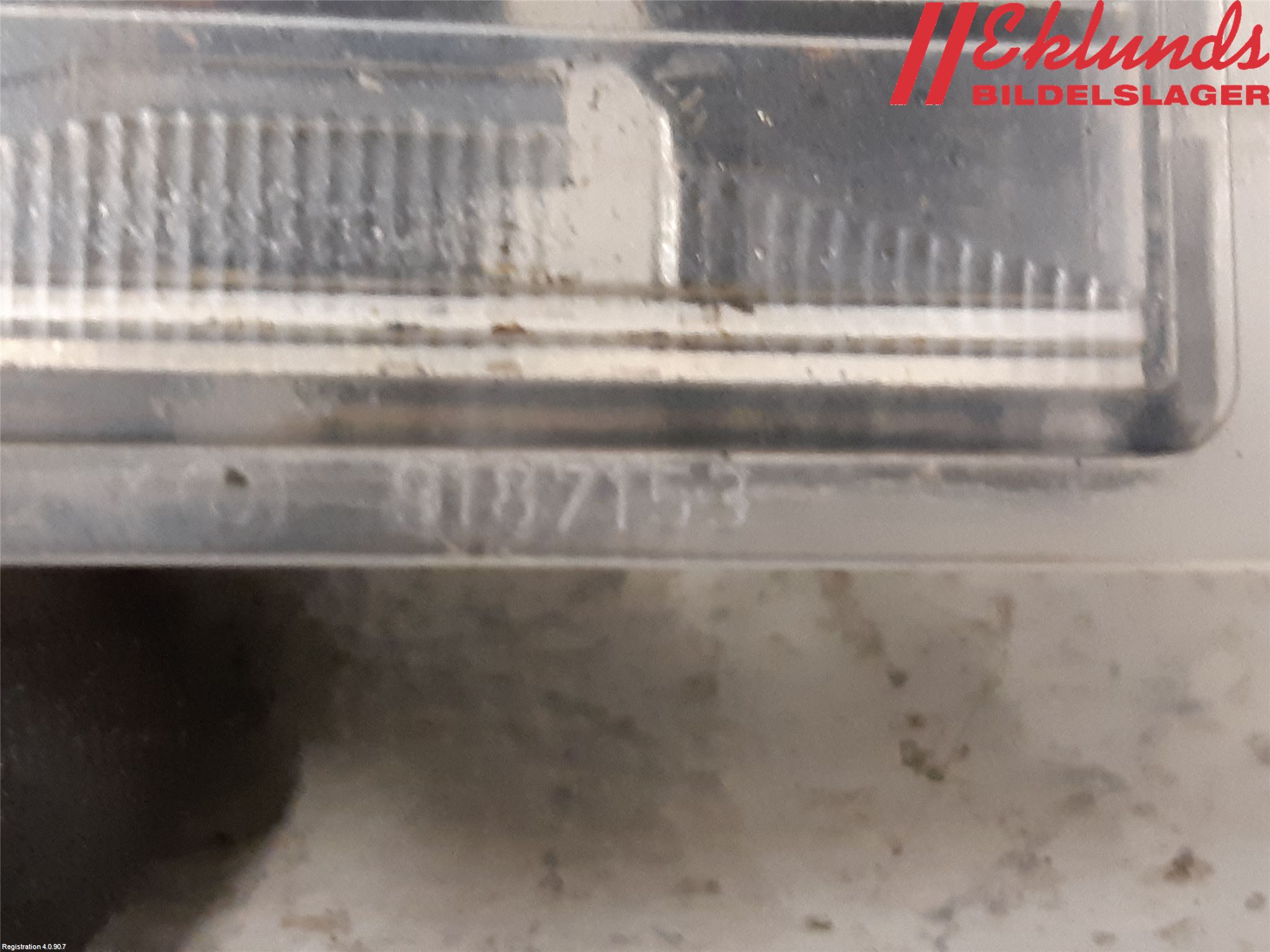 Volvo V70 05-08 Skylt Belysning