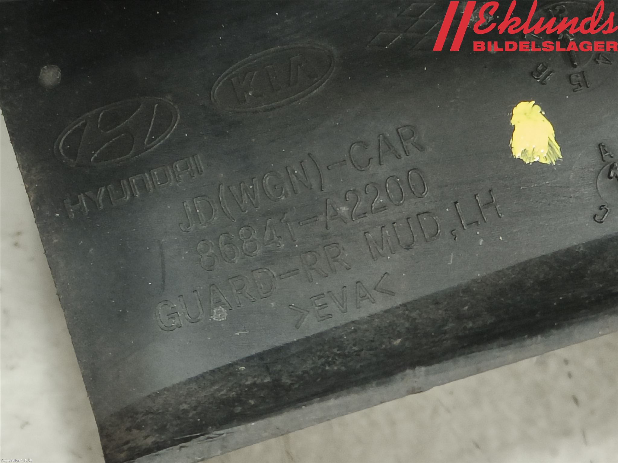 Kia CEED 12-18 Stänkskydd