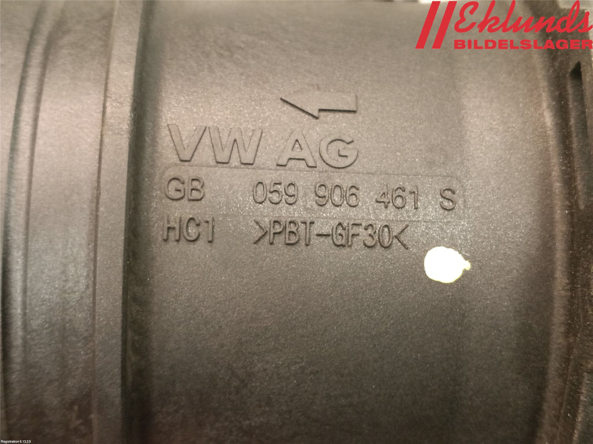Volkswagen VW AMAROK 2H 10-22 Injluftmassamätare