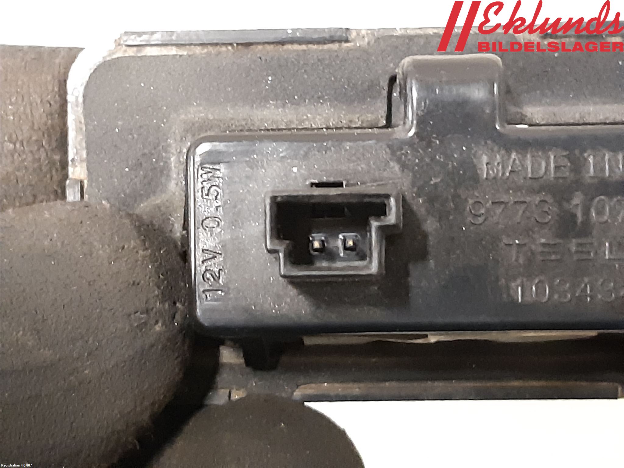 Tesla MODEL S 13- Skylt Belysning