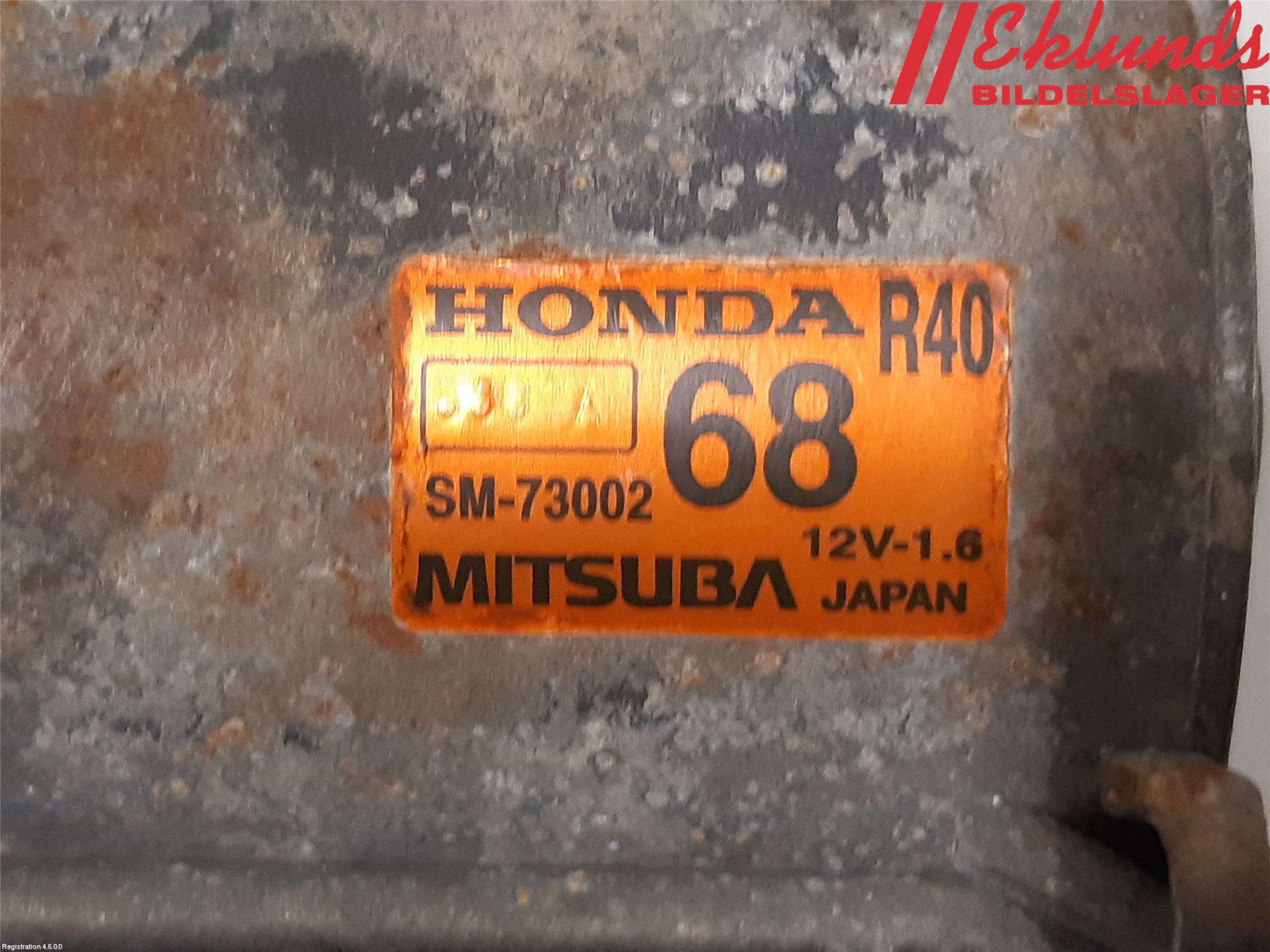 Honda ACCORD    08- Startmotor