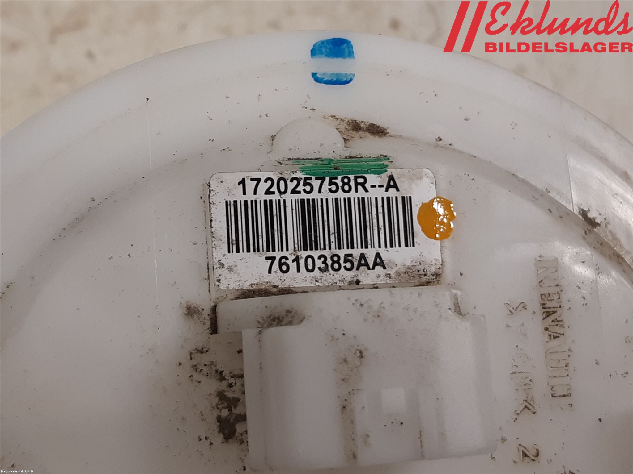 Dacia DOKKER 13- Bränslepump El