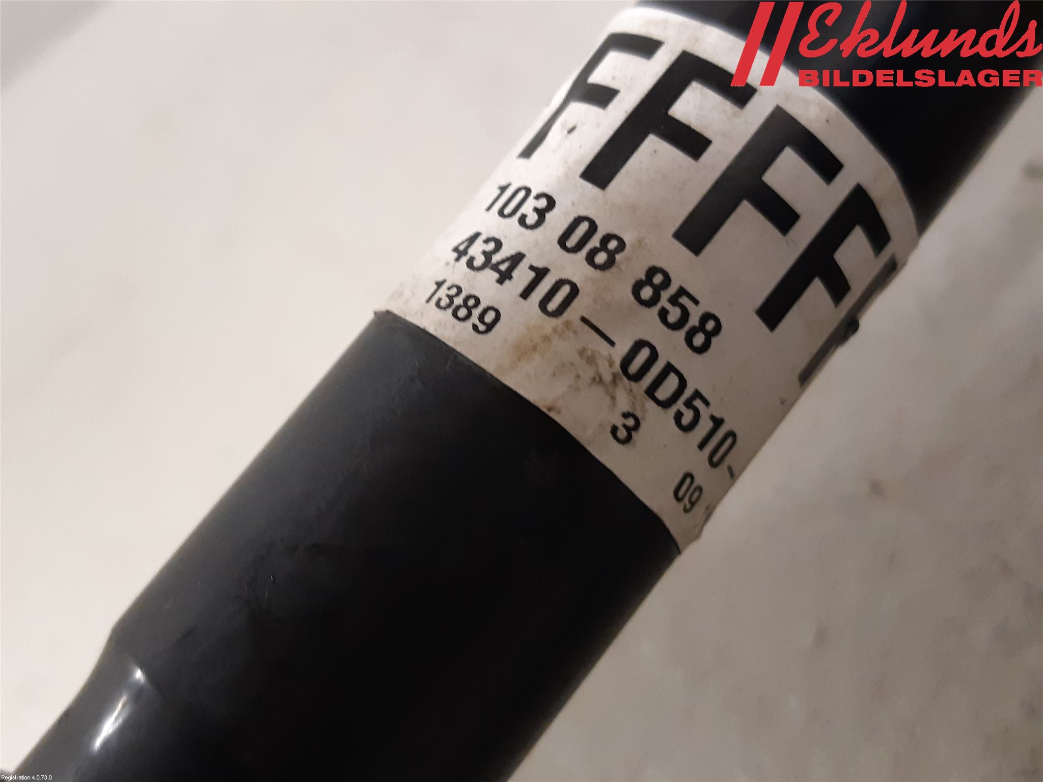 Toyota YARIS XP130 15-20 Drivaxel Fram Höger