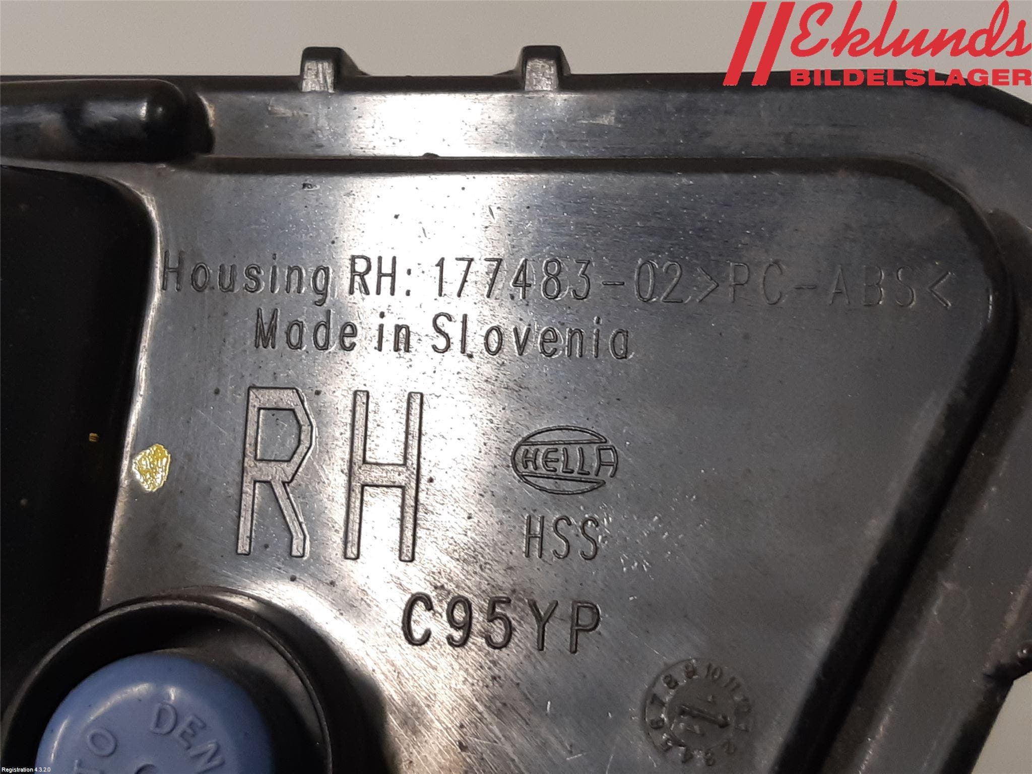 Ford MONDEO 07-15 Positionsljus Fram Hö