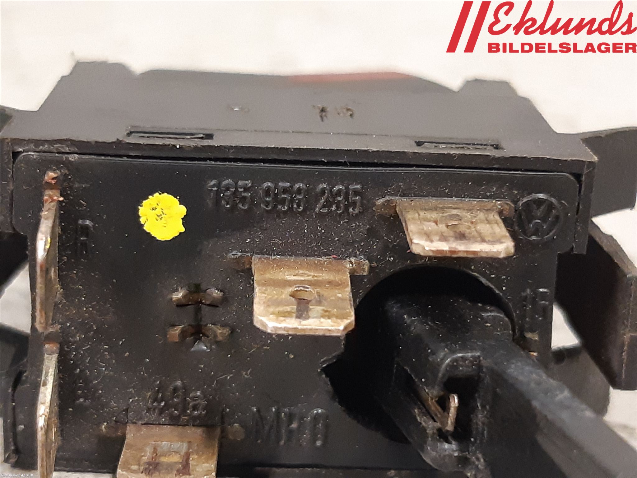 Volkswagen VW 1303 Strömställare Varnings