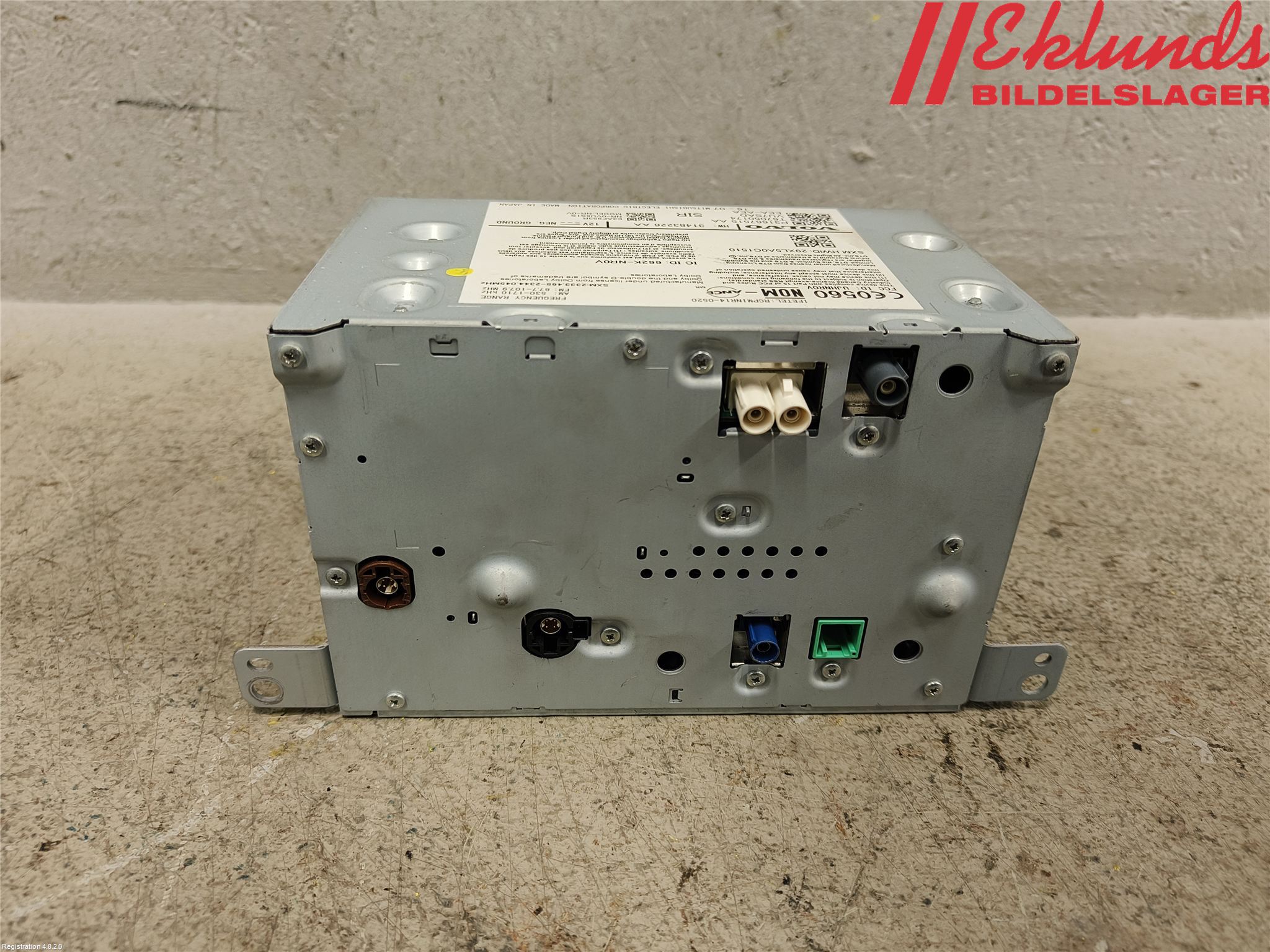 Volvo XC90/RECHARGE 16- Cd Radio - Multimediapanel