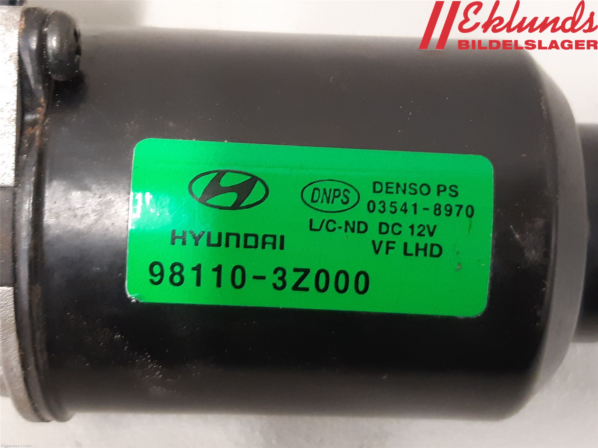 Hyundai i40 08-15 Torkarmotor Vindruta