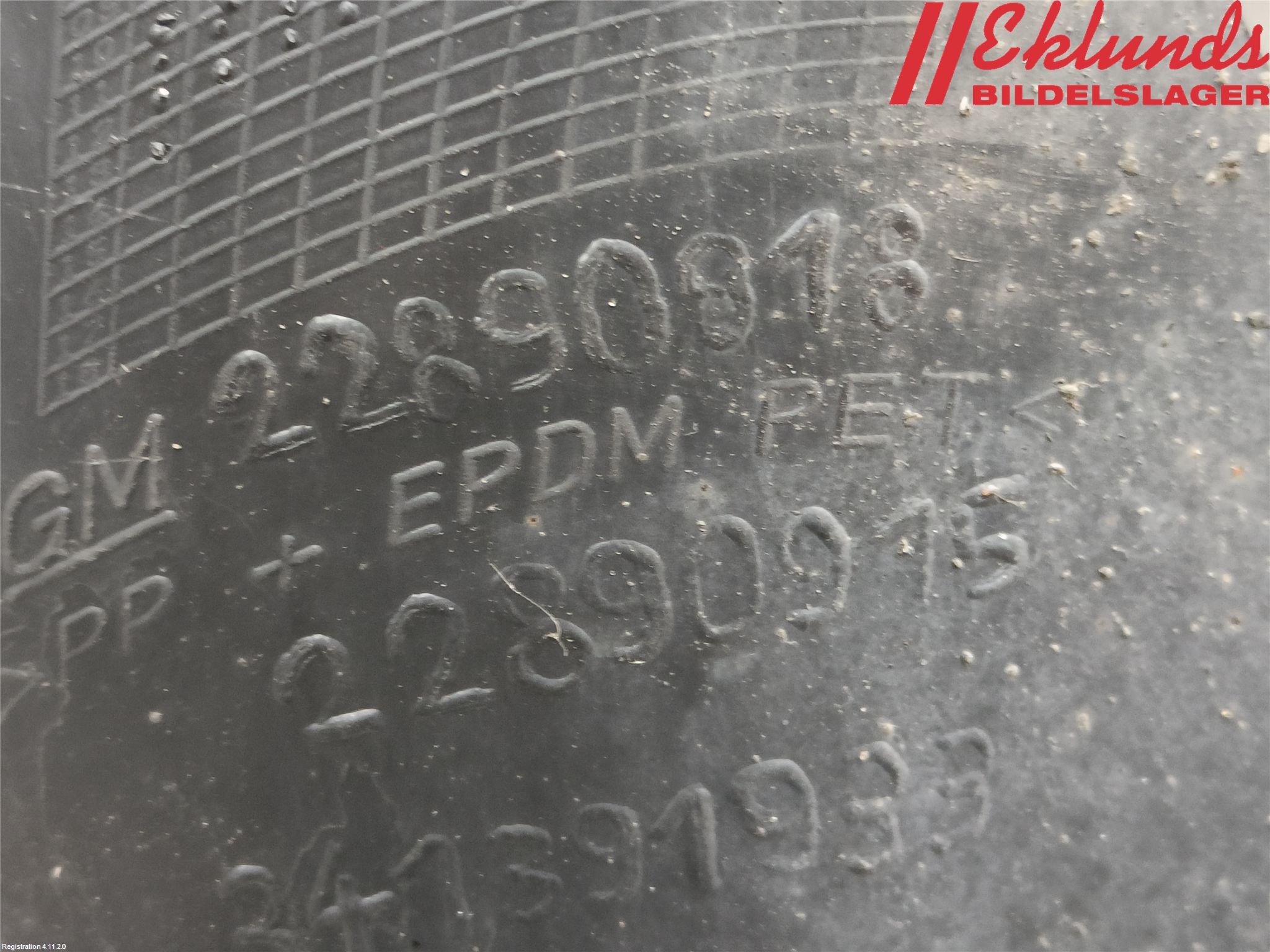 Opel INSIGNIA 09-16 Skärm Inner