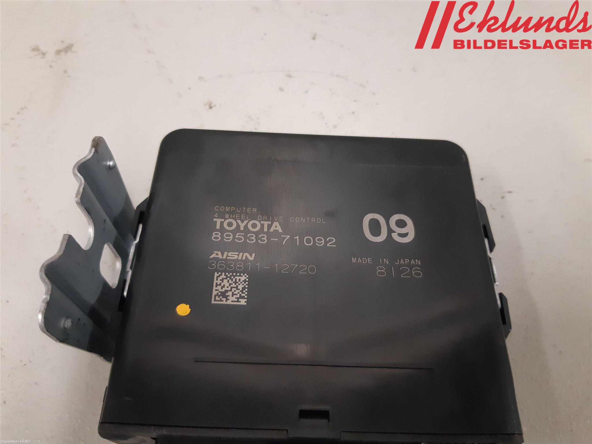 Toyota HILUX 16- Styrenhet Fyrhjulsdrift