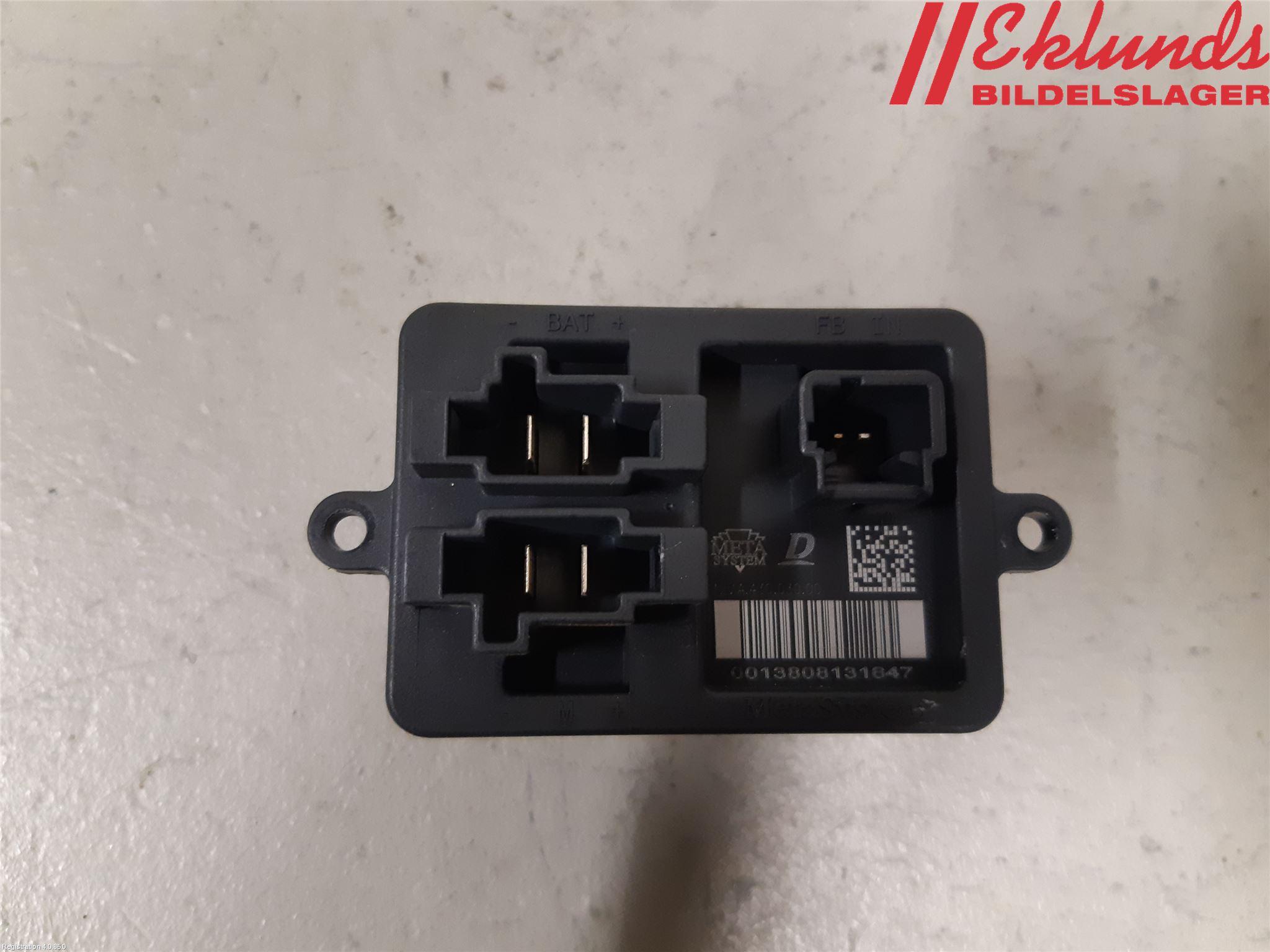 Peugeot PARTNER/E-PARTNER 19- Värmefläktsmotstånd