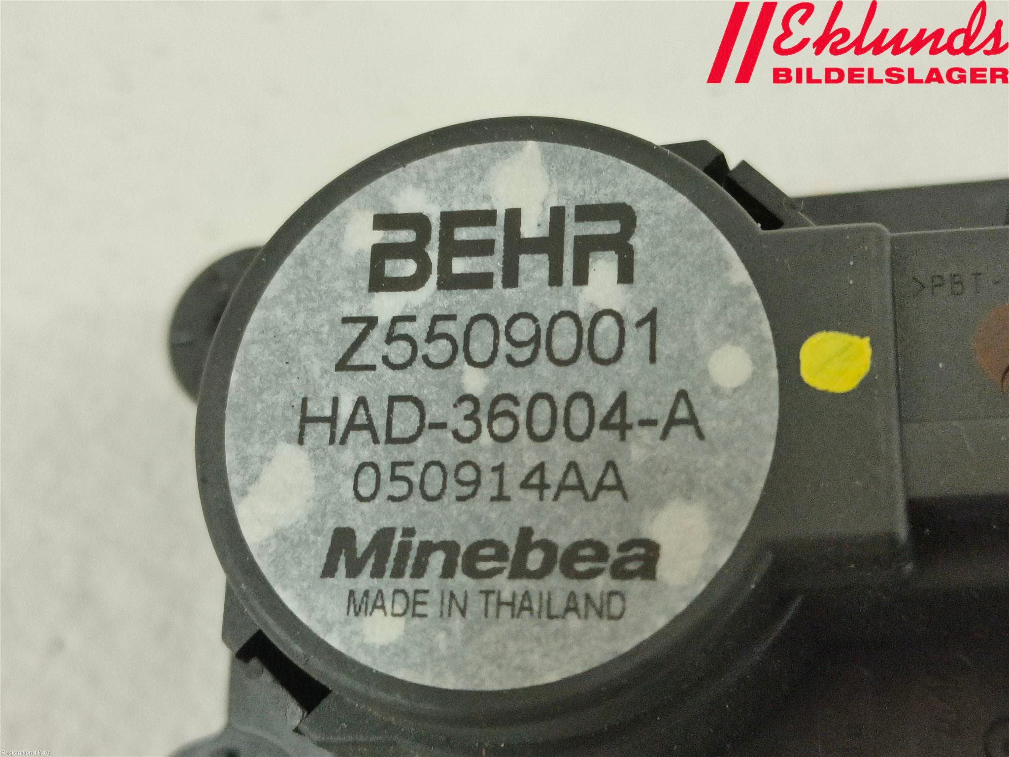 Peugeot 308 14-21 Värme Reglermotor