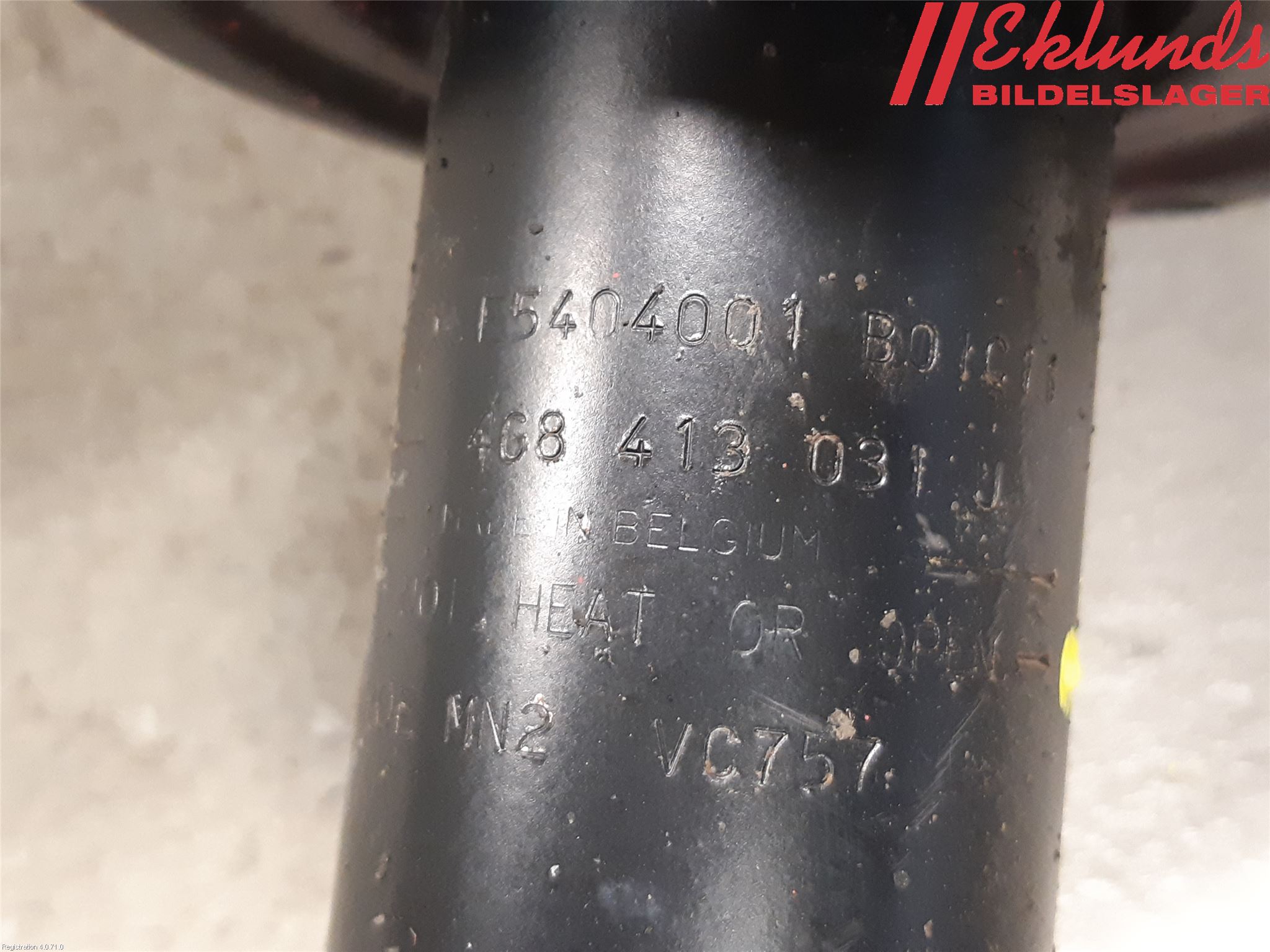 Audi A7/S7 4G 11-17 Fjäderben Fram Vänster