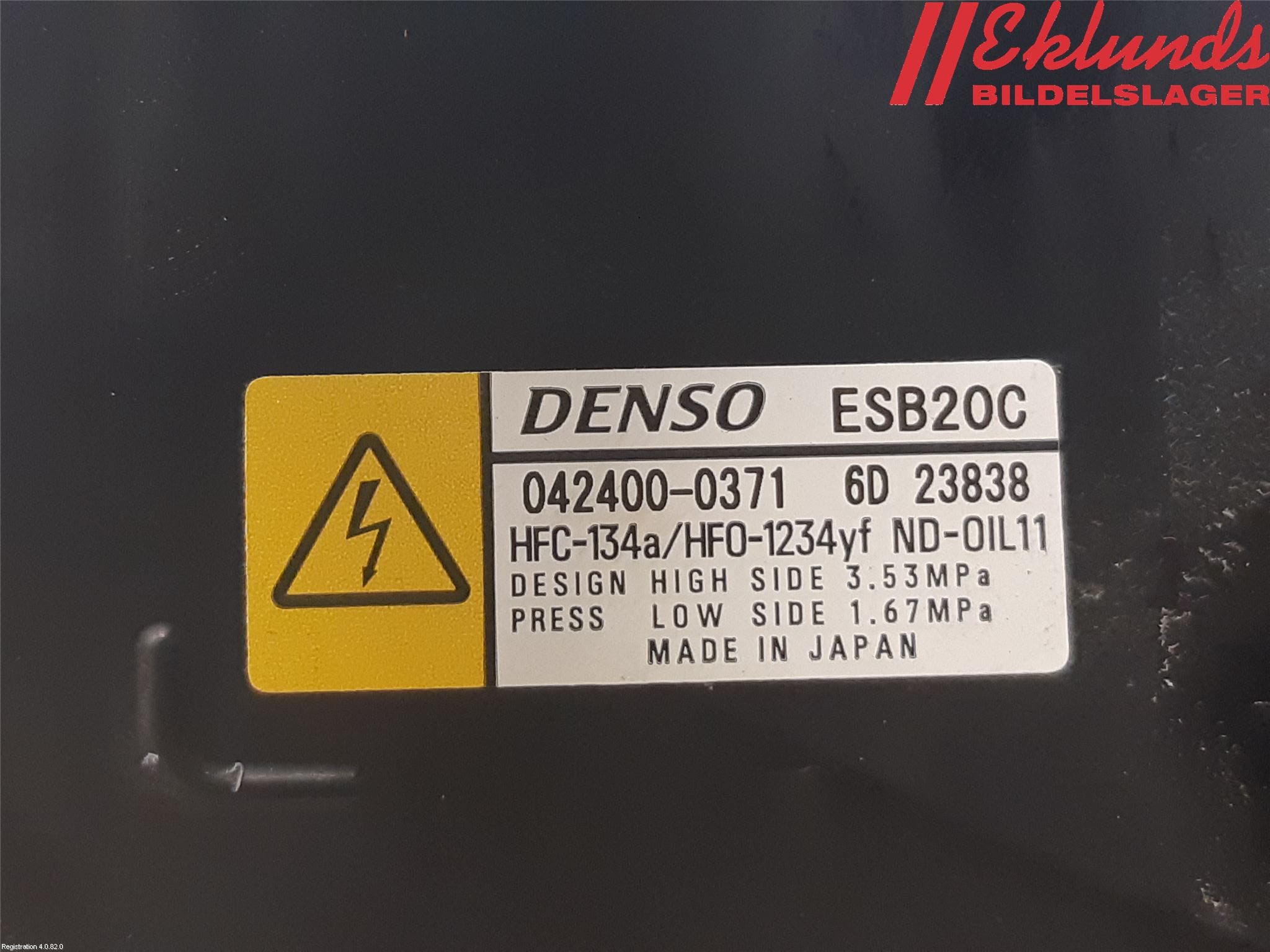 Toyota C-HR 16-23 Ac Kompressor