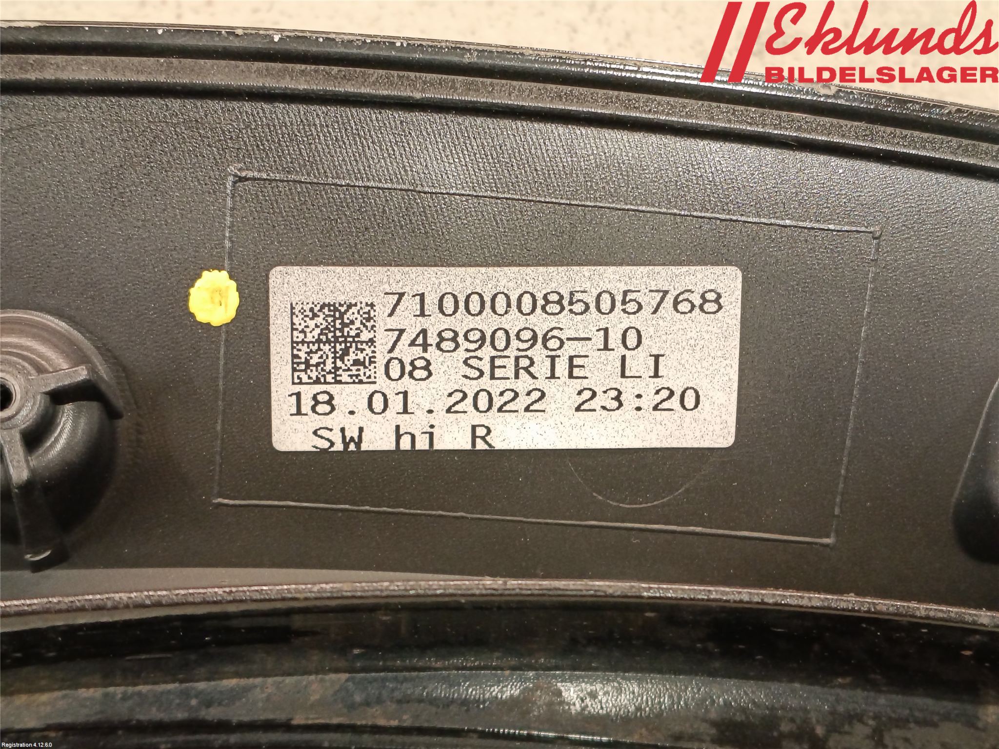 BMW i3 I01 13-22 List Skärmkant