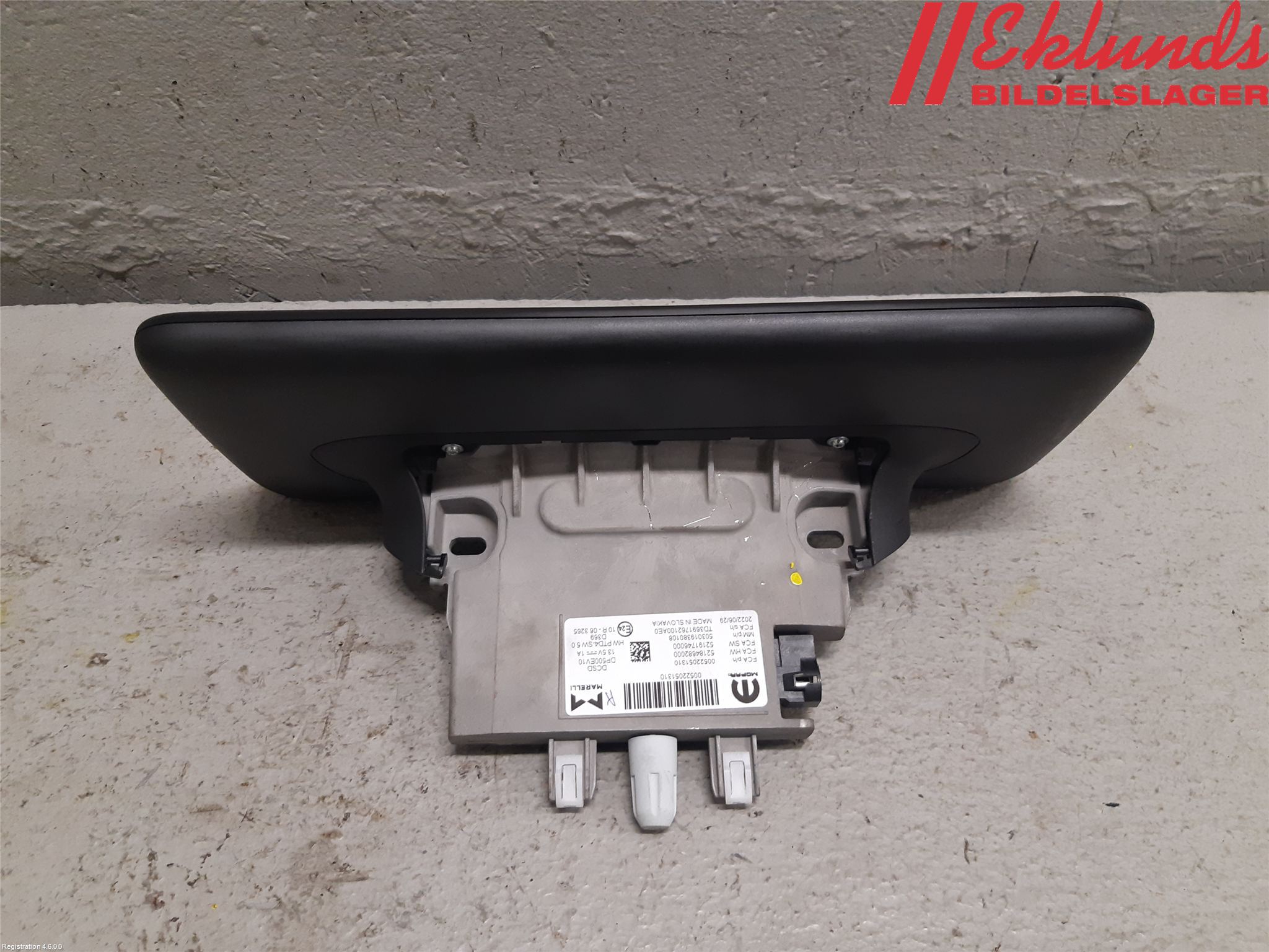 Fiat 500e 20- Multifunktionsdisplay