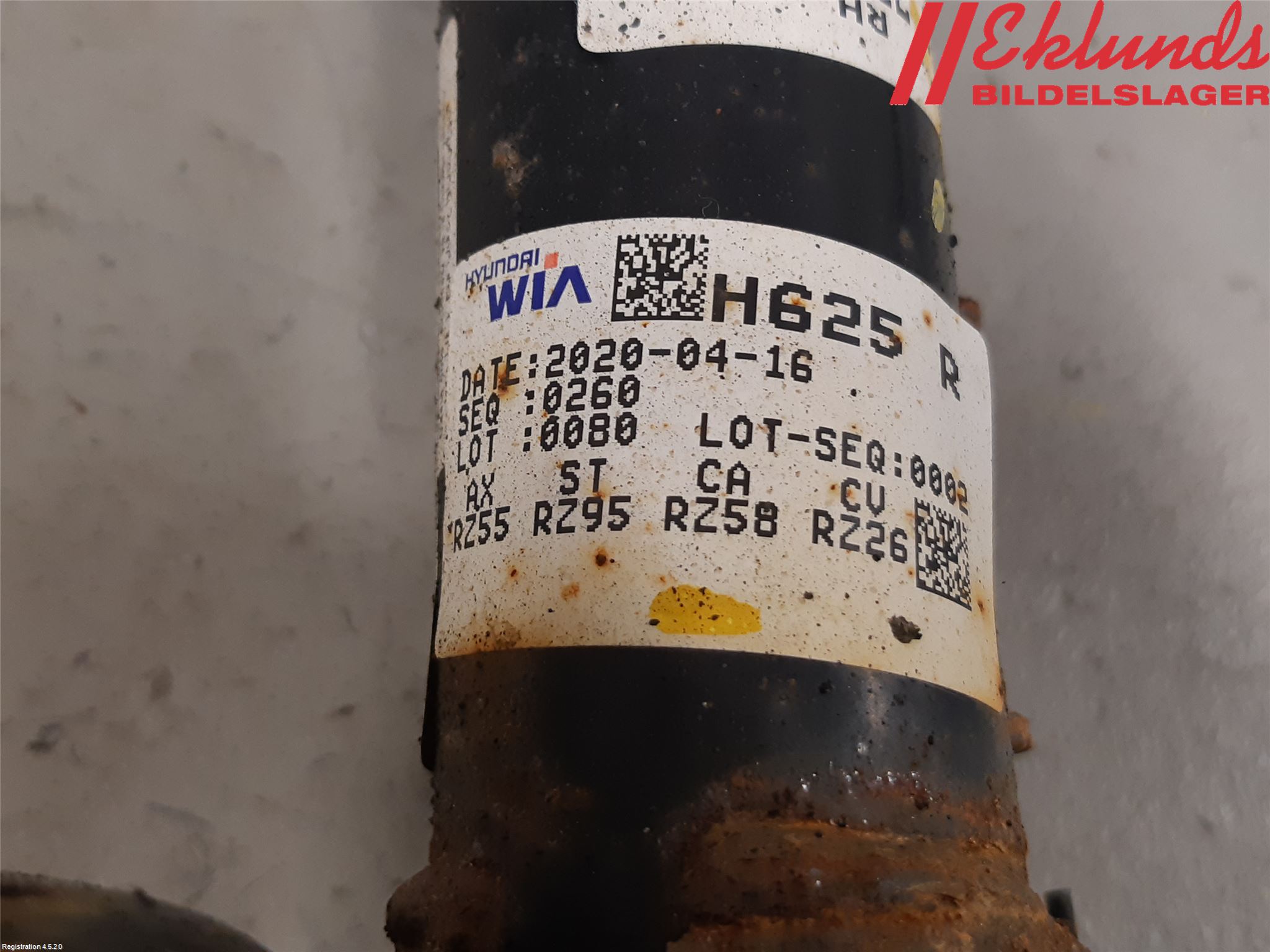 Kia STONIC 18->> Fjäderben Fram Höger