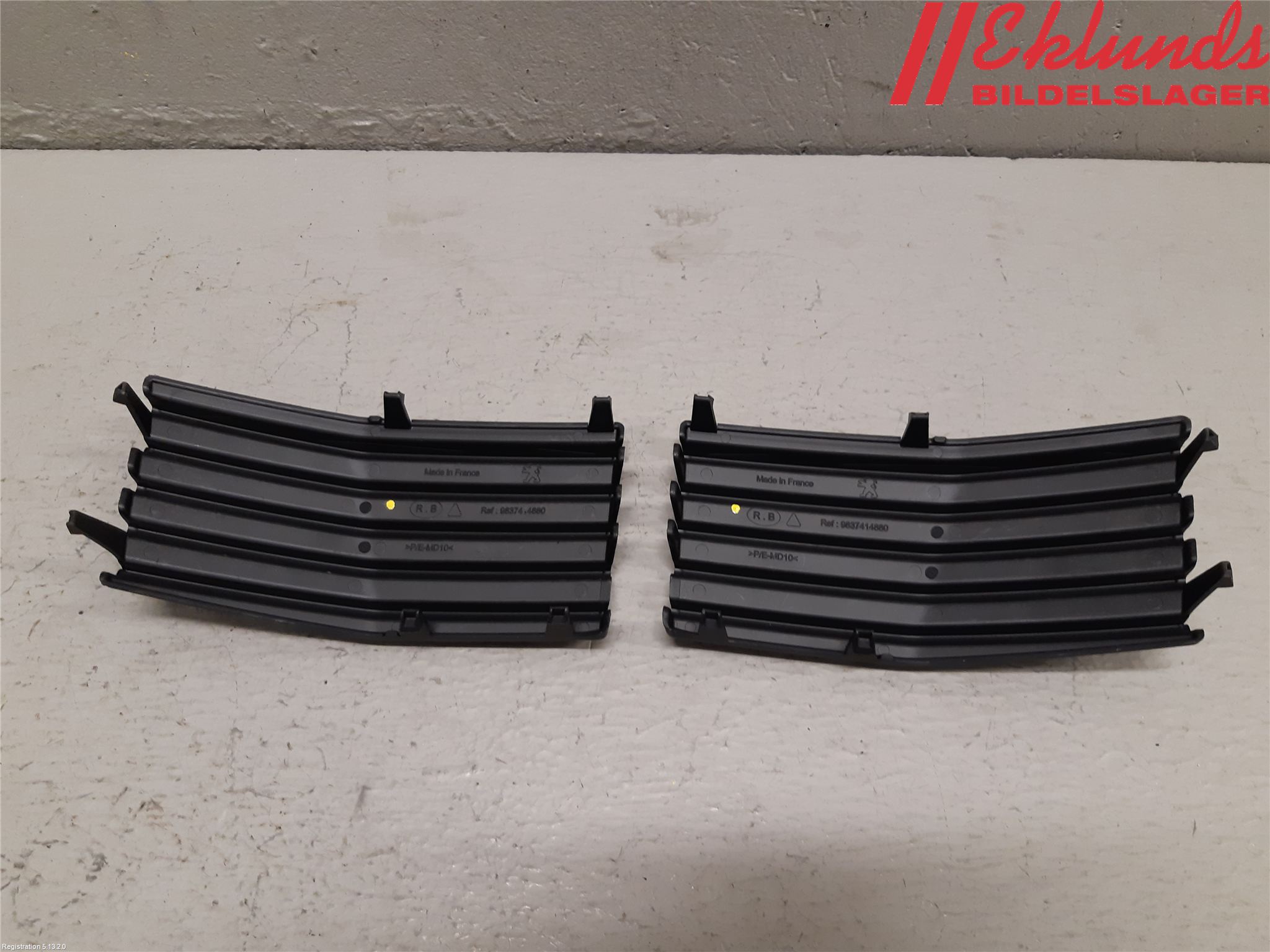 Peugeot 3008 17-24 Stöt Utfyllnad-List-Grill