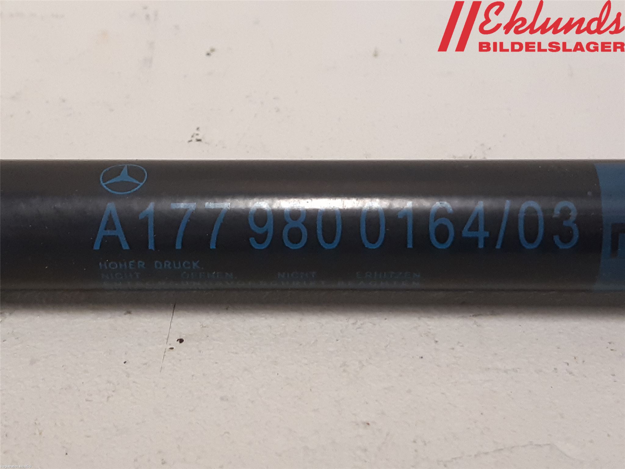 Mercedes-Benz MB A-KLASS (W177) 18- Gasfjäder Baklucka