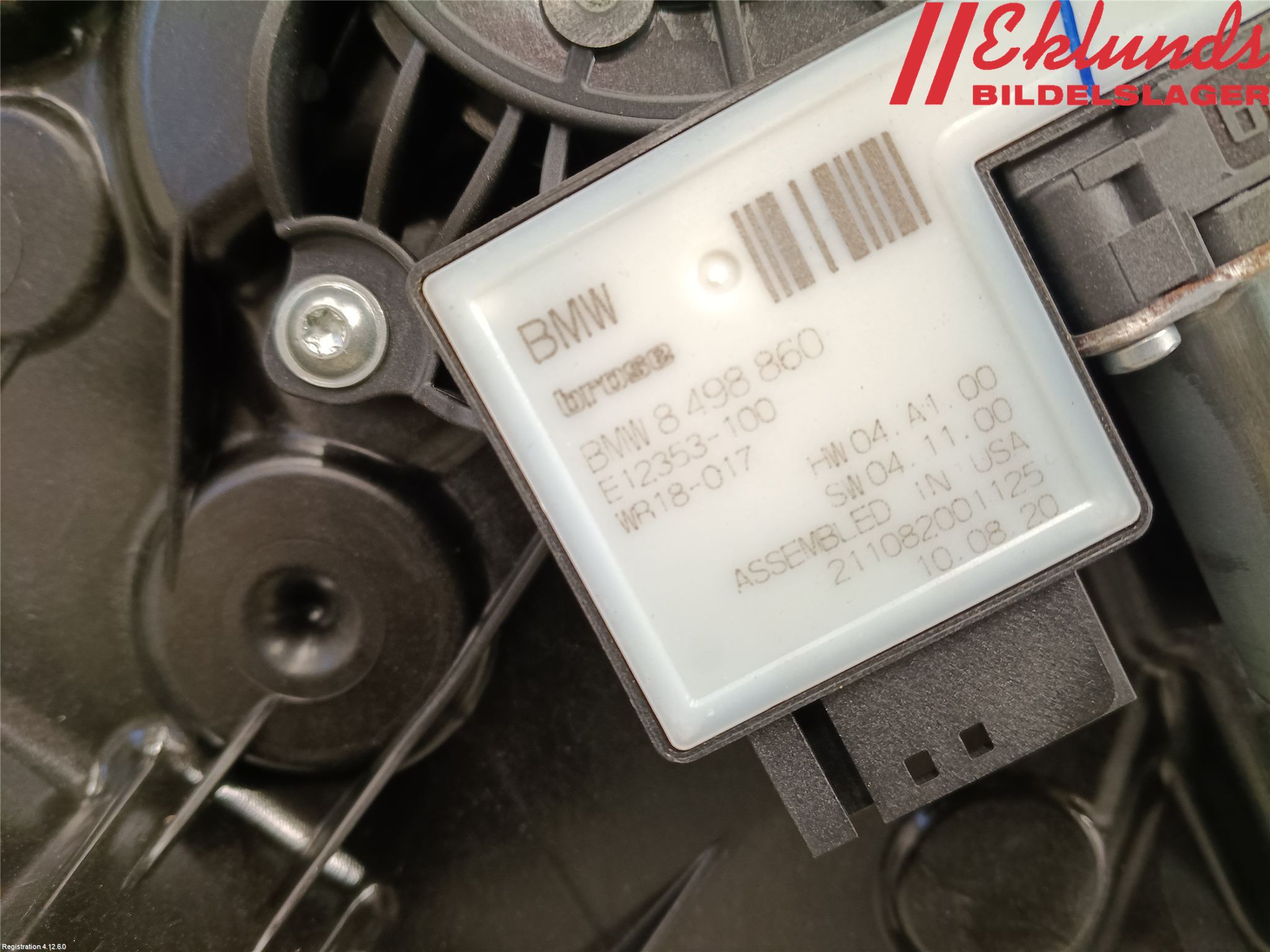 BMW 3 G20/G21/G80/G81 19- Fönsterhiss El Kompl