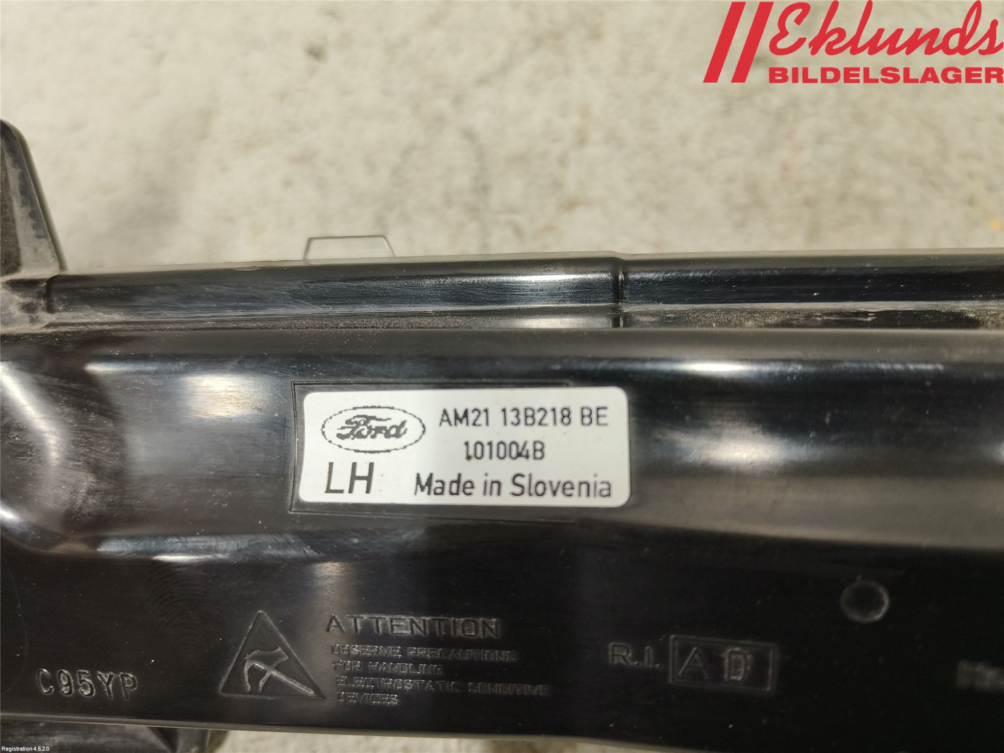 Ford S-MAX 06-15 Positionsljus Fram Vä