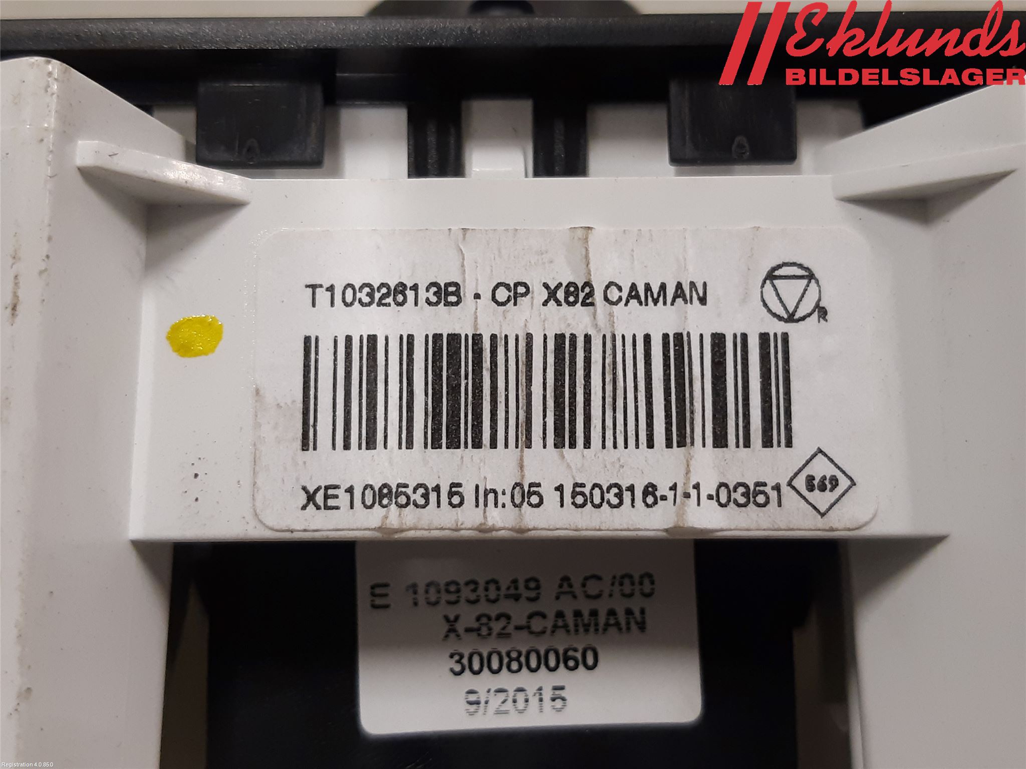 Opel VIVARO 15-19 Värmereglage