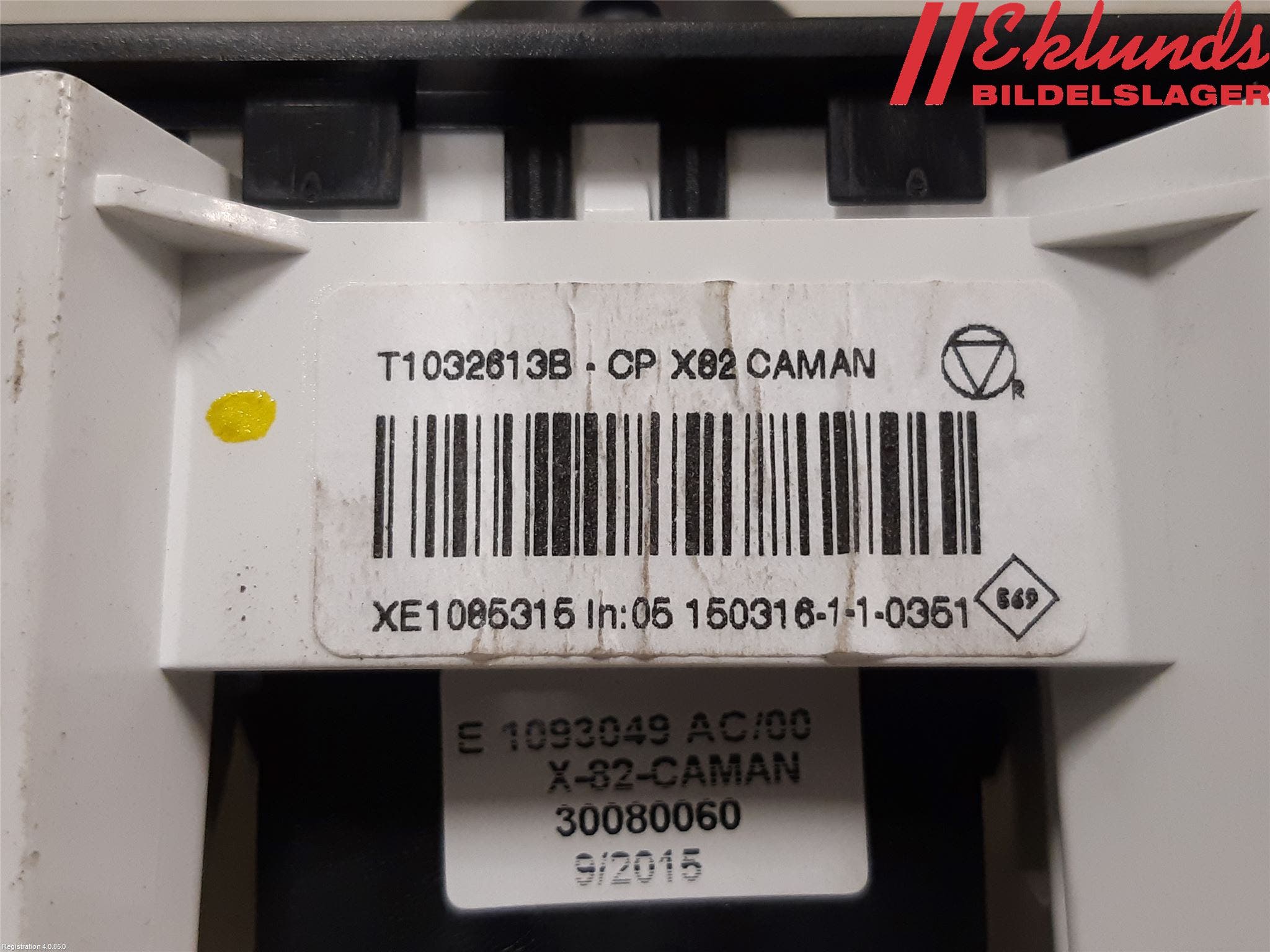 Opel VIVARO 15-19 Värmereglage