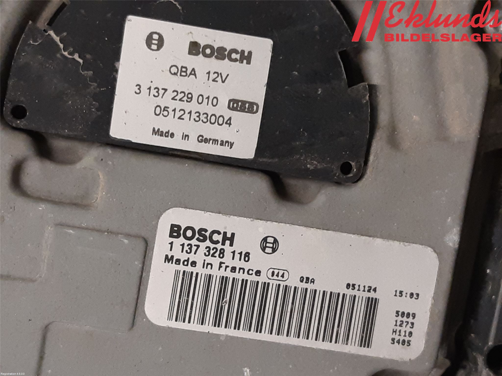 Volvo V70 05-08 Kylfläkt El